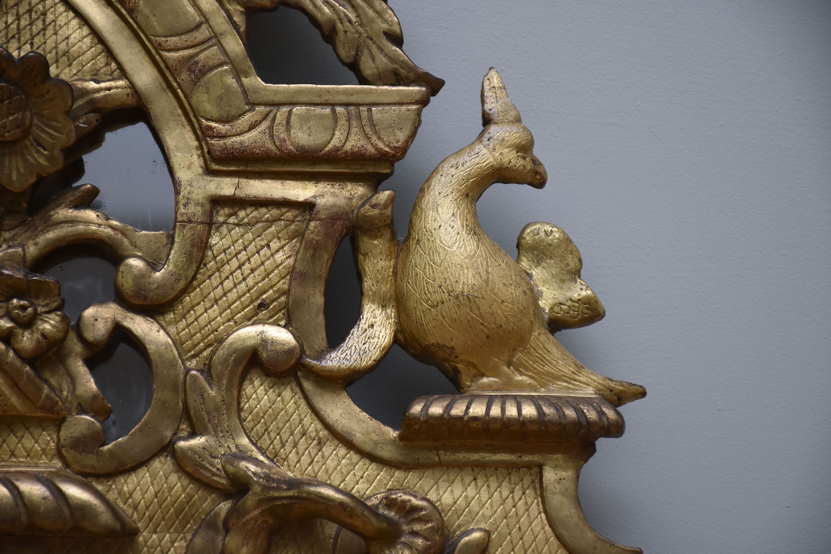 18. Jahrhundert französischer vergoldeter Spiegel