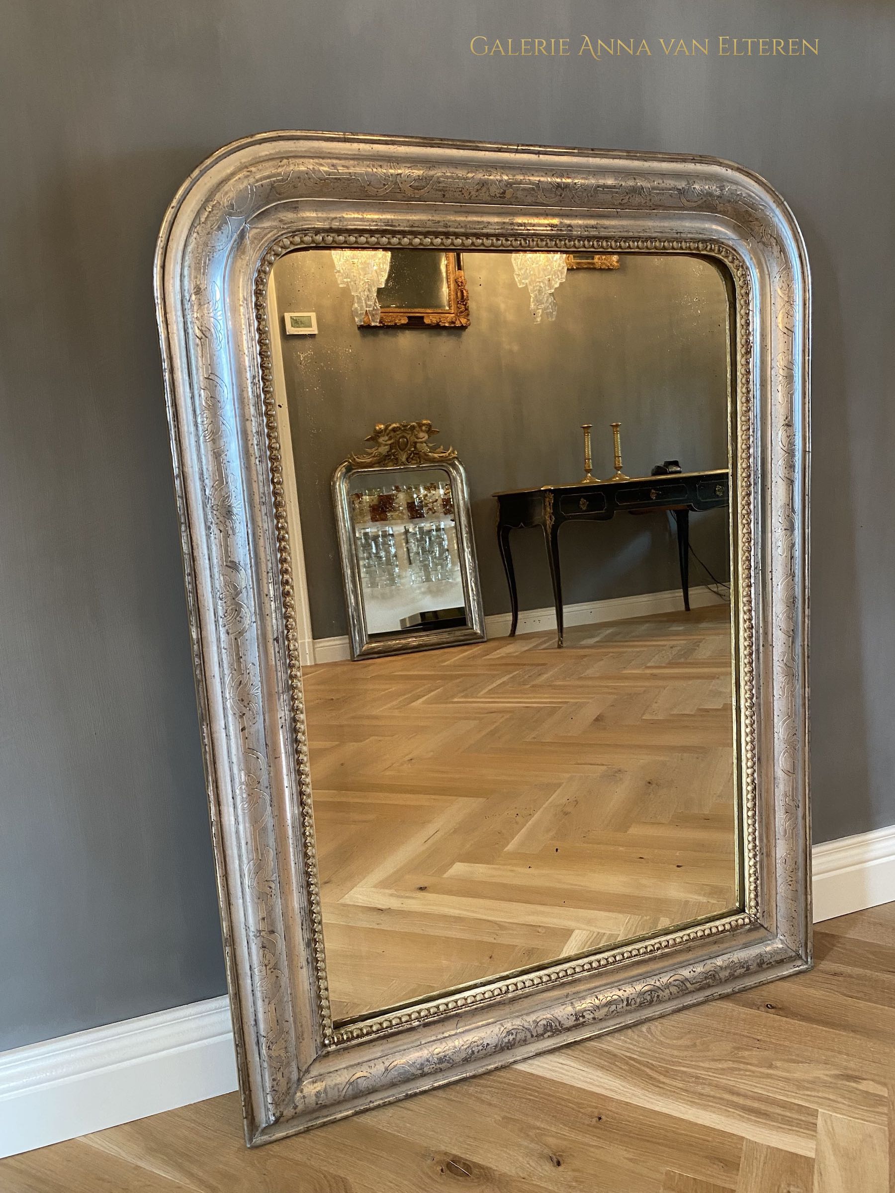 19th c. French mirror Louis-Philippe