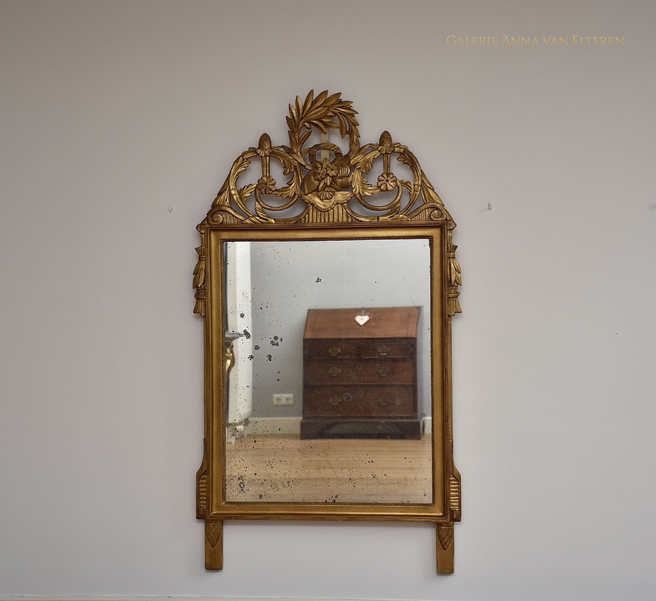 Antique mirror Louis XVI