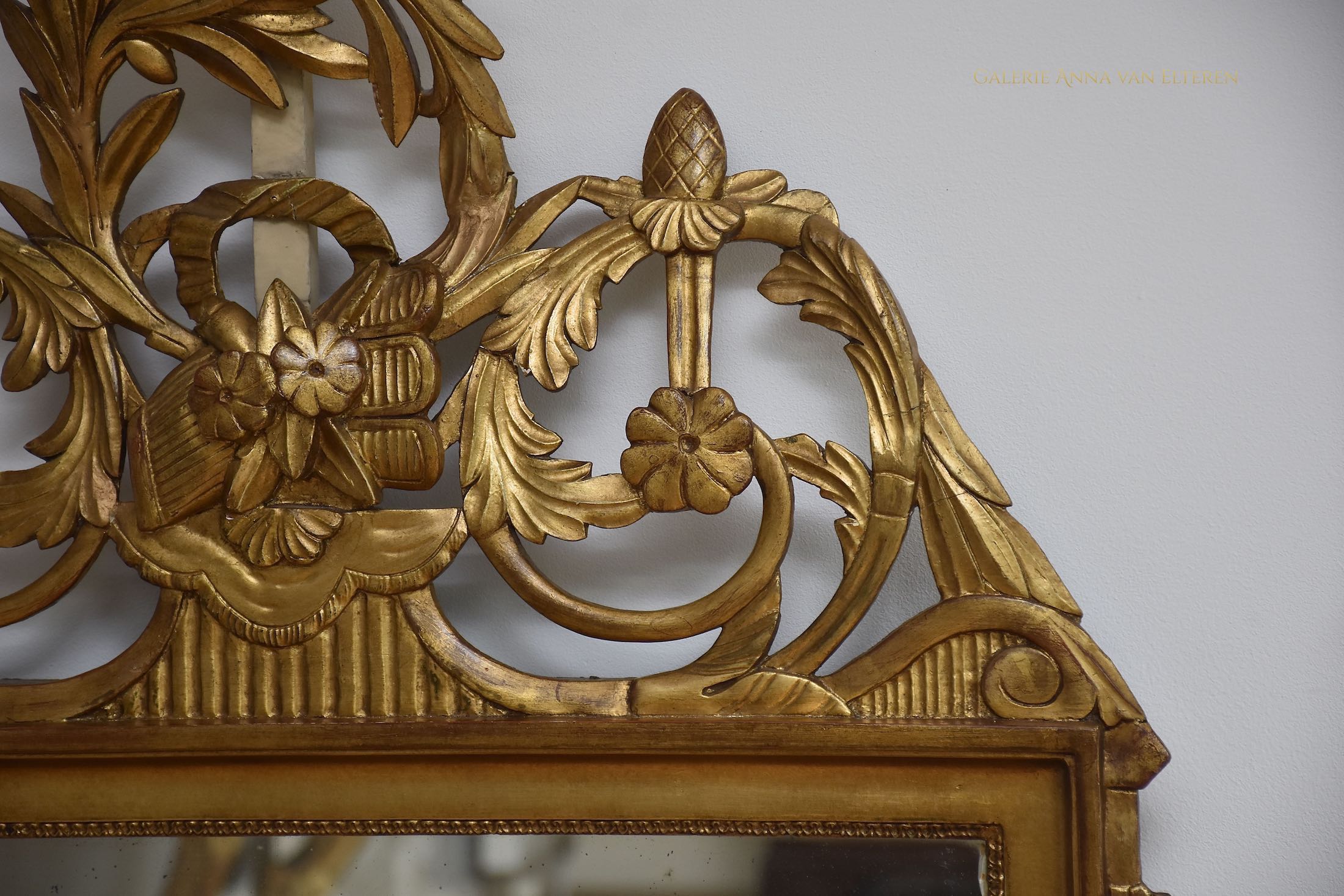 Antique mirror Louis XVI