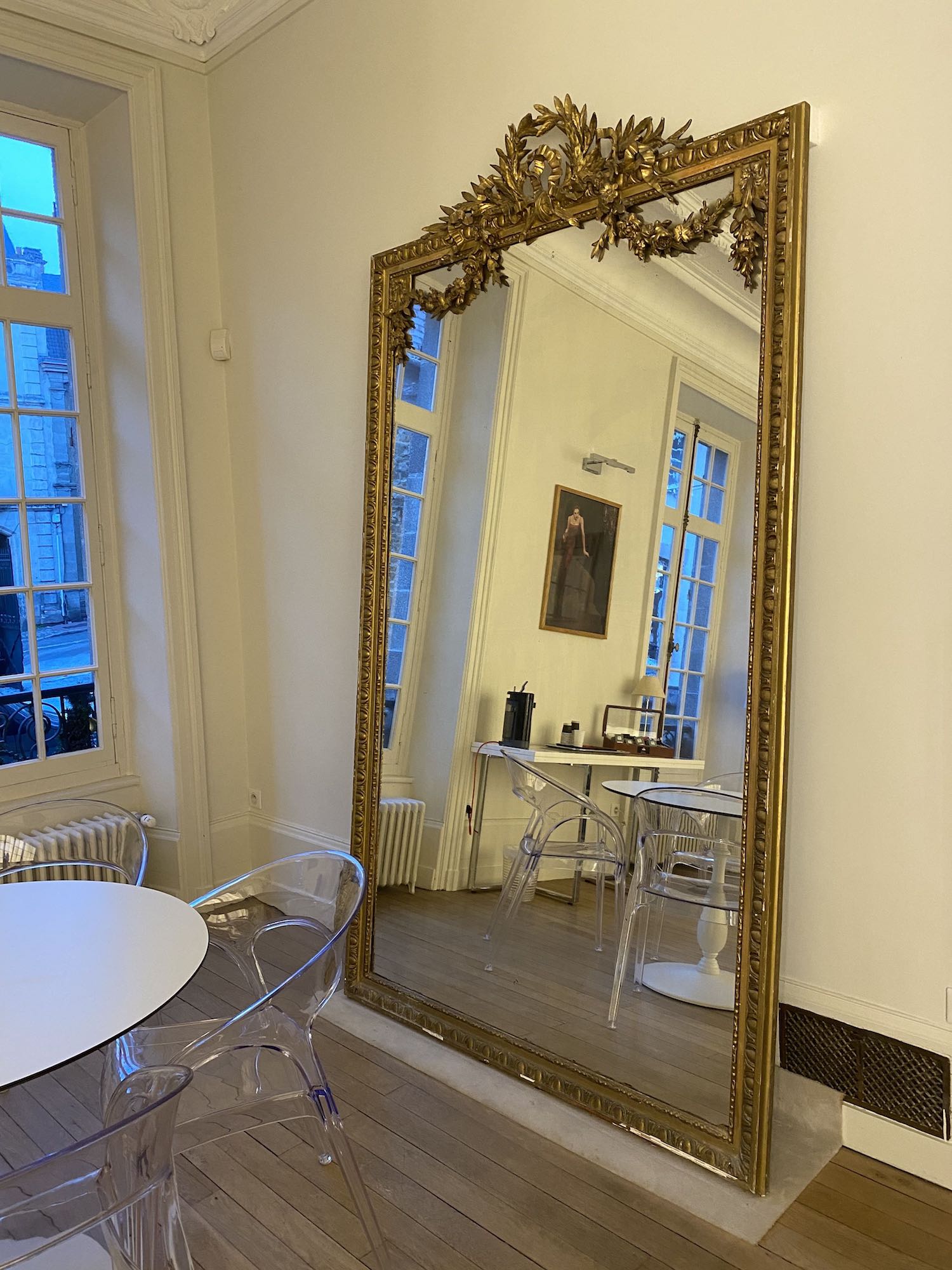 Antique mirror