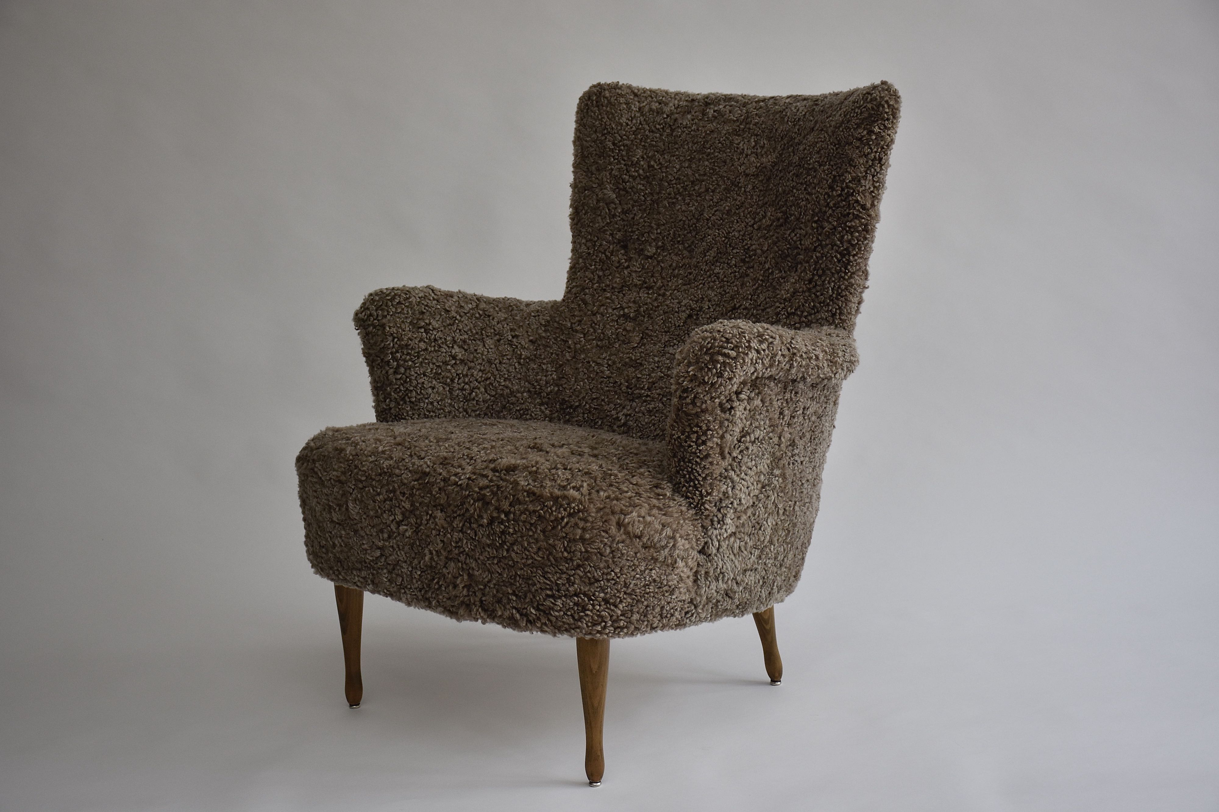 Scandinavisch moderne fauteuil 'Stora Furulid' van Carl Malmsten