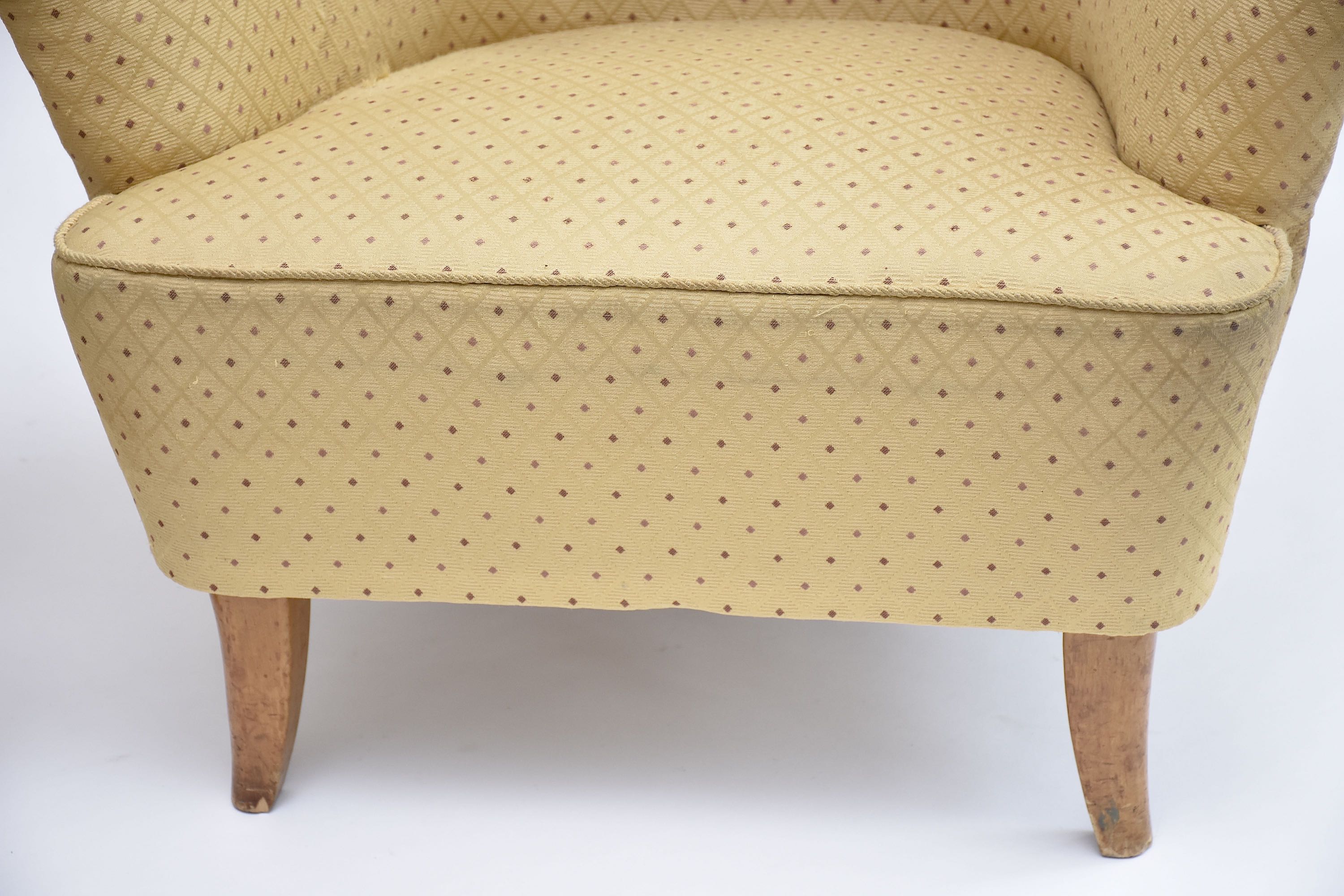 Pair Of Mid Century 'laila' Armchairs By Ilmari Lappalainen For Asko 1948