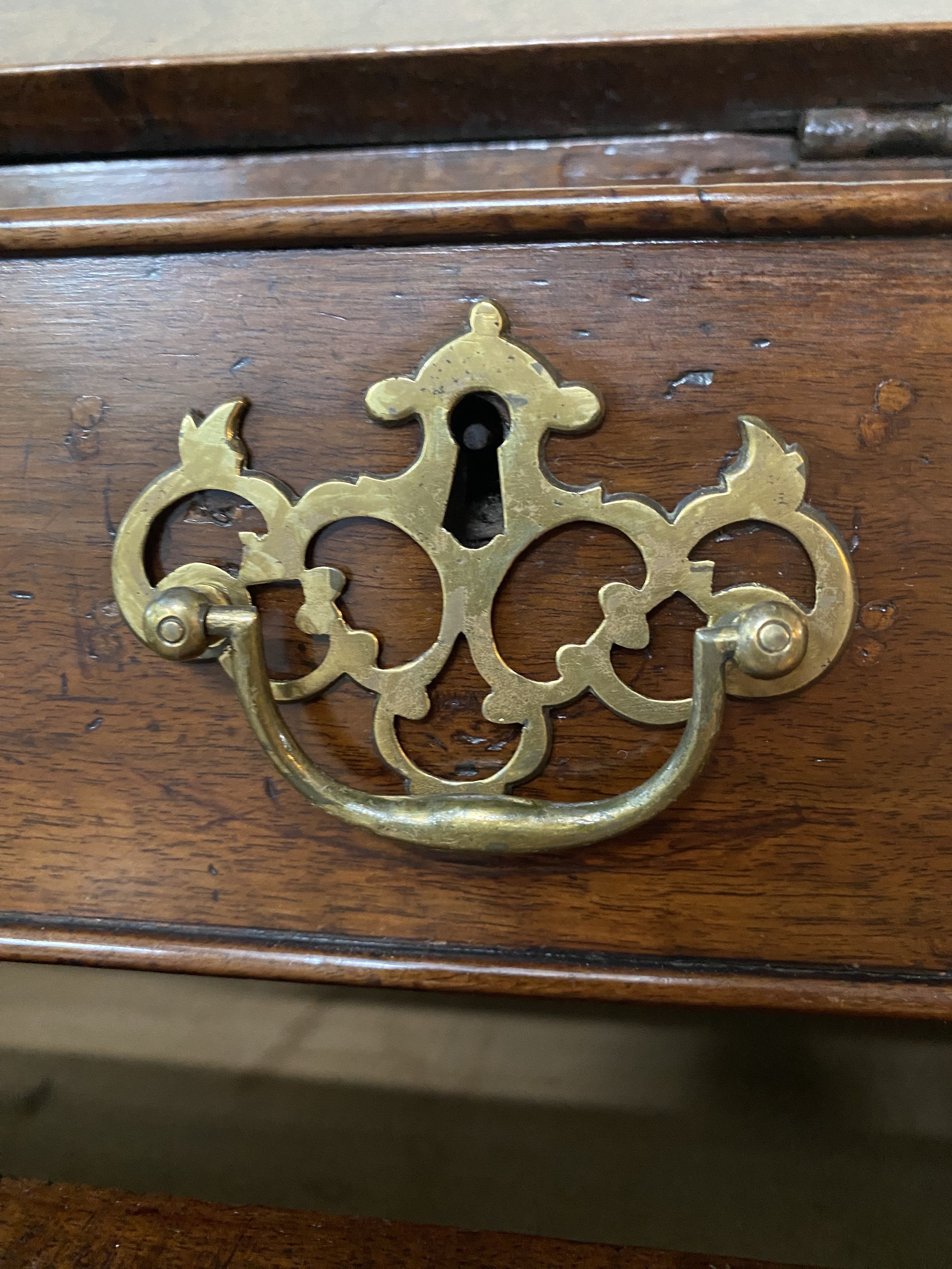Antieke Engelse secretaire/ bureau