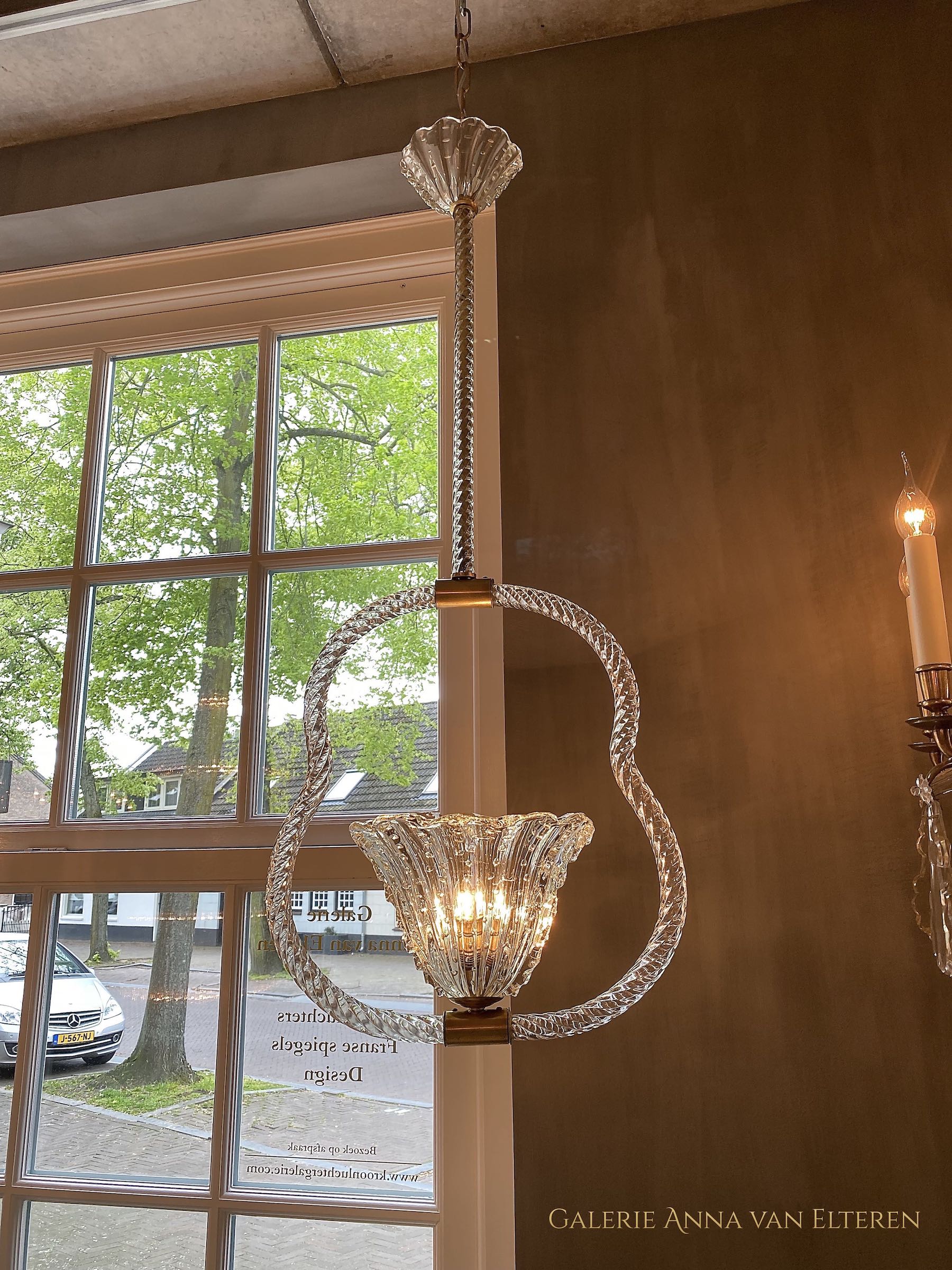 Barovier & Toso Murano glass chandelier