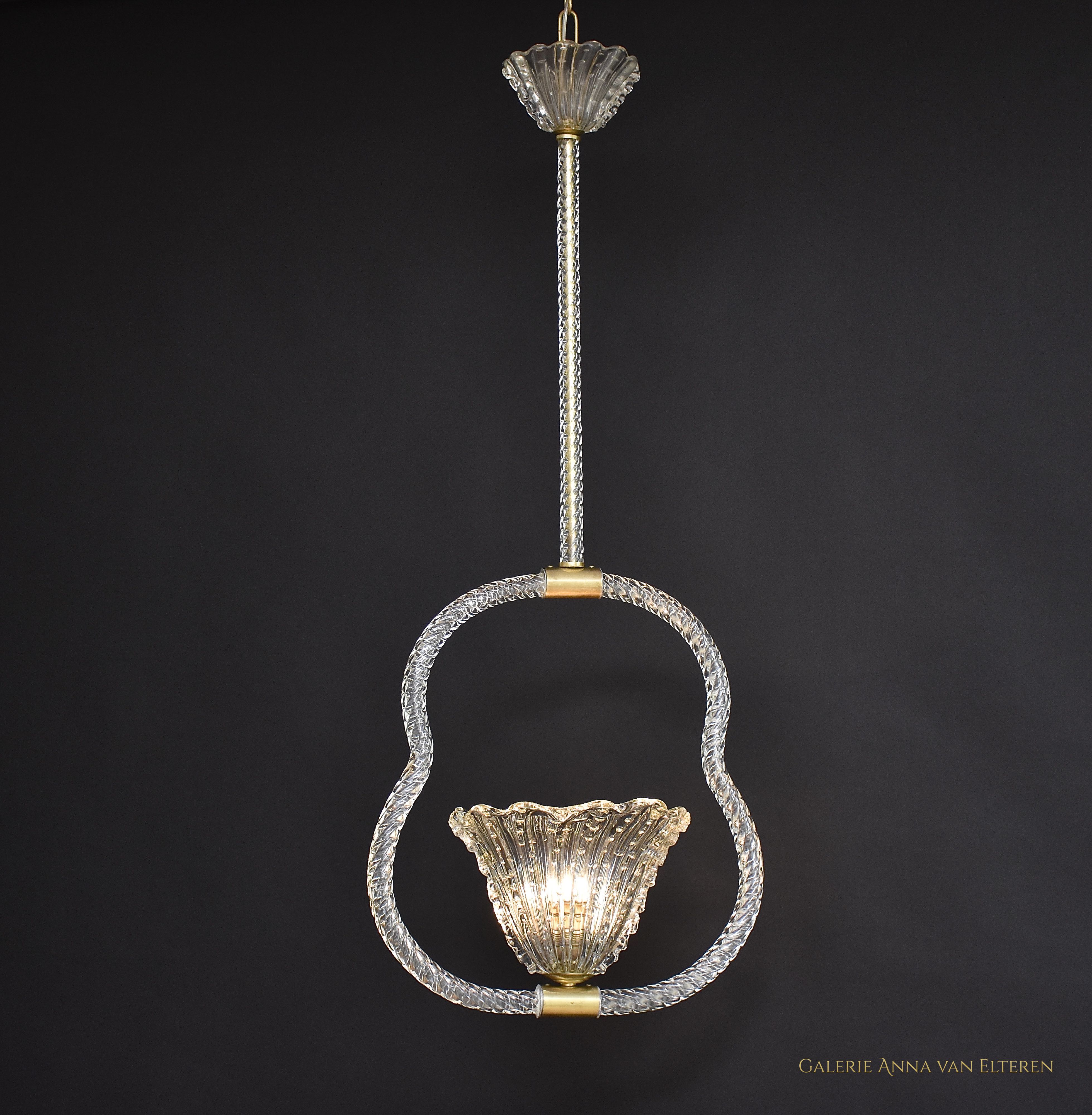 Murano kroonluchter van Barovier & Toso