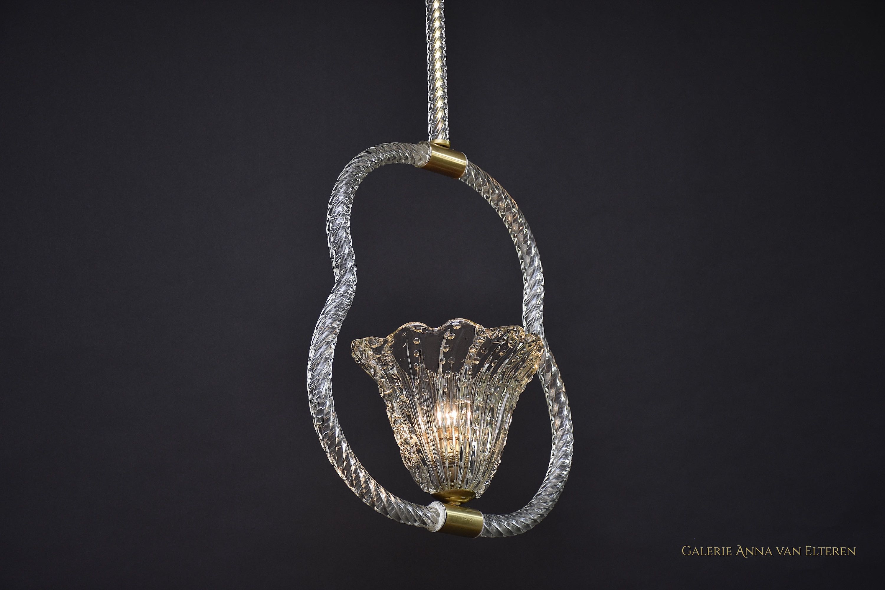 Barovier & Toso Murano glass chandelier