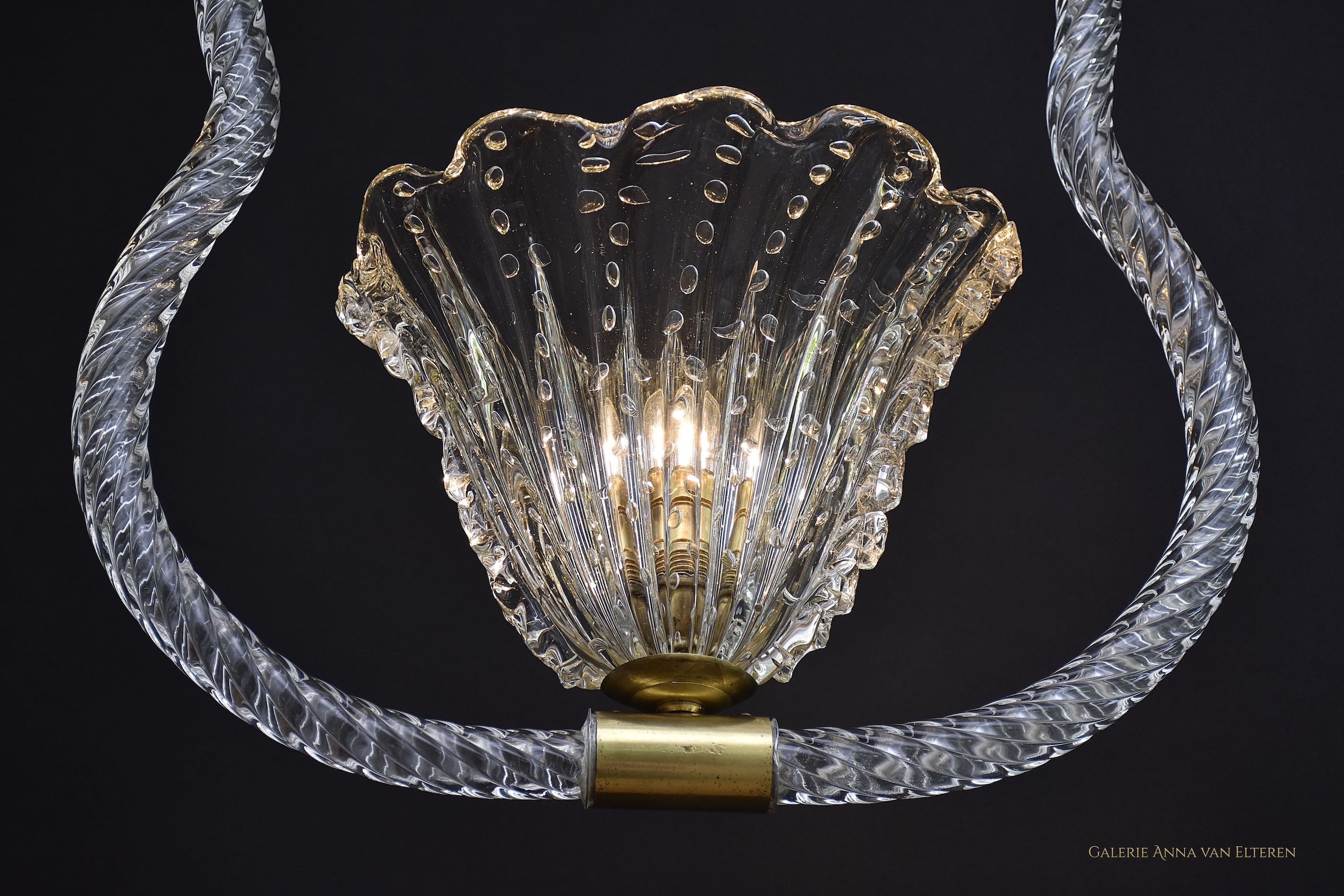 Barovier & Toso Murano glass chandelier