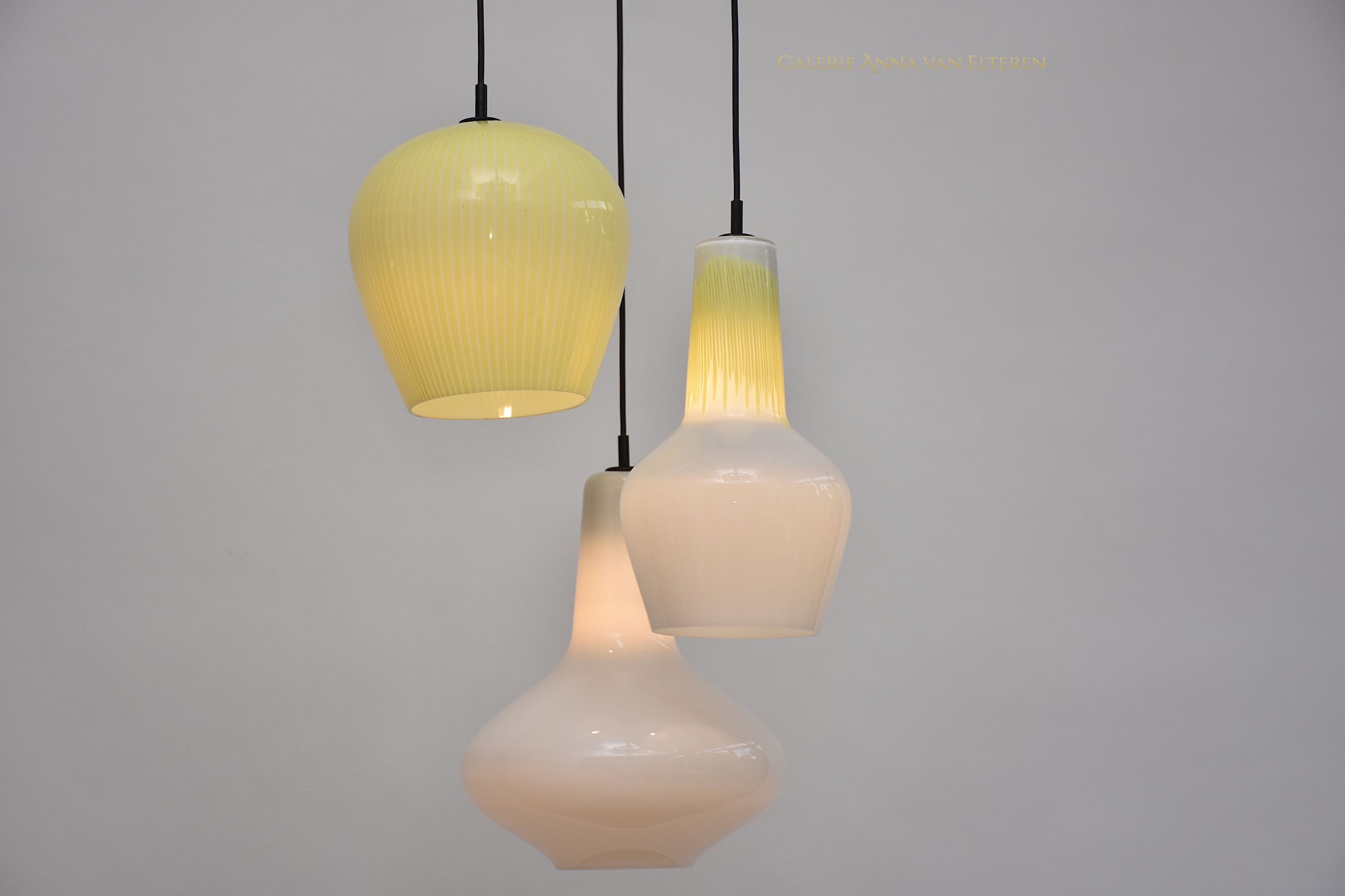 Mid-century Murano pendant by Massimo Vignelli