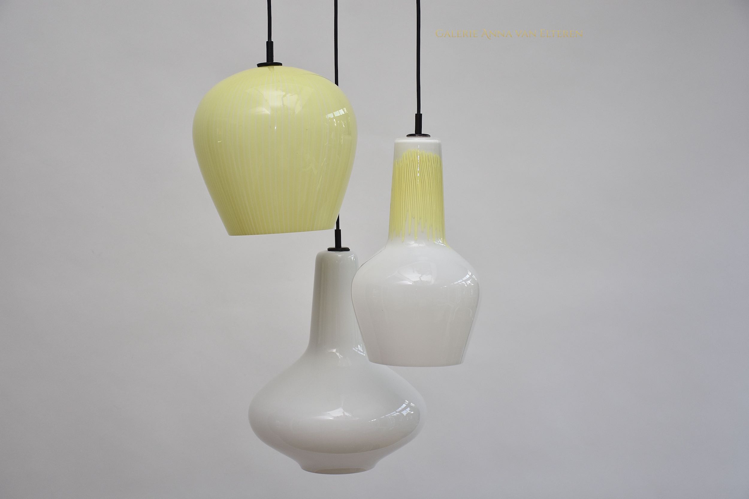 Mid-century Murano pendant by Massimo Vignelli