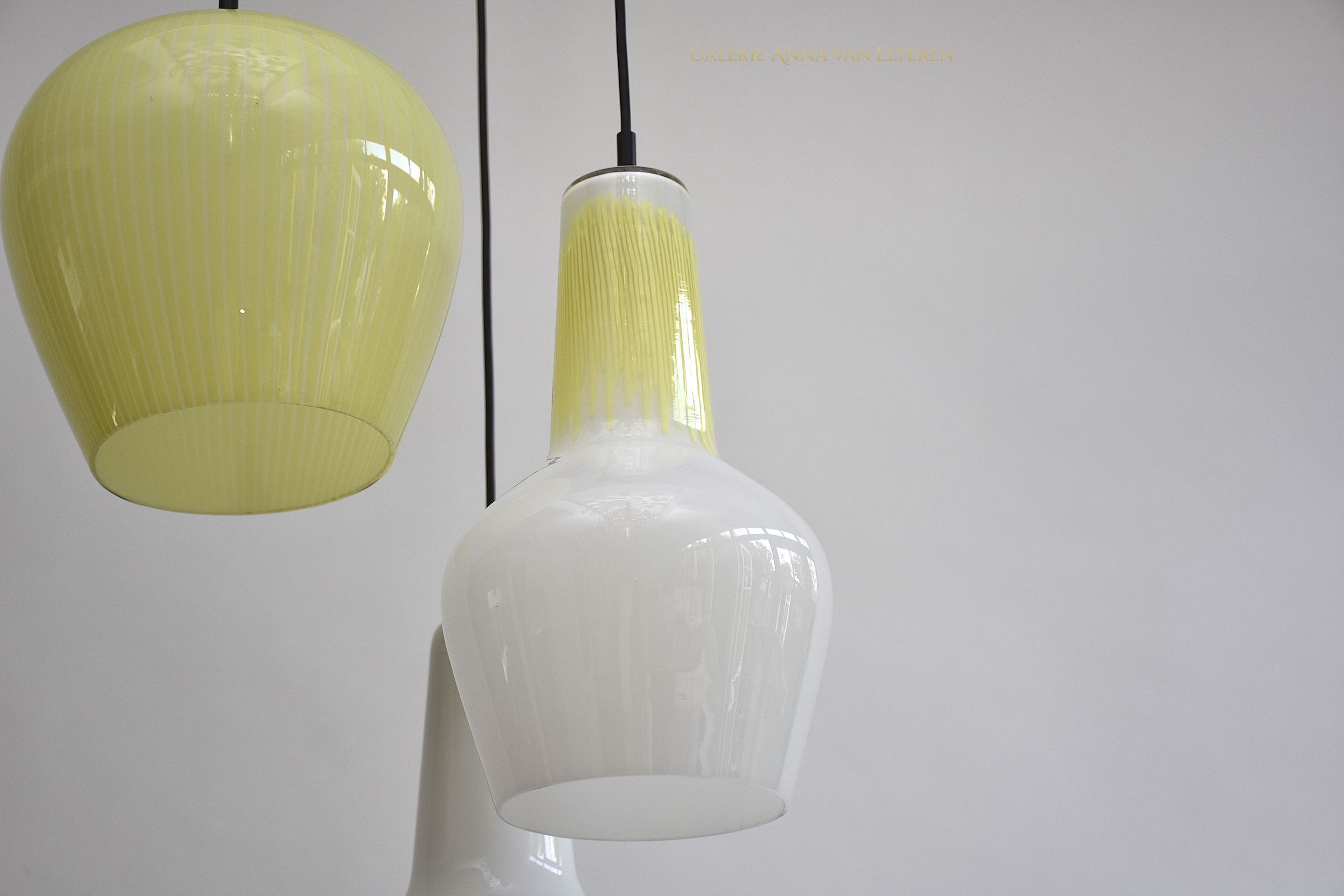 Mid-century Murano pendant by Massimo Vignelli