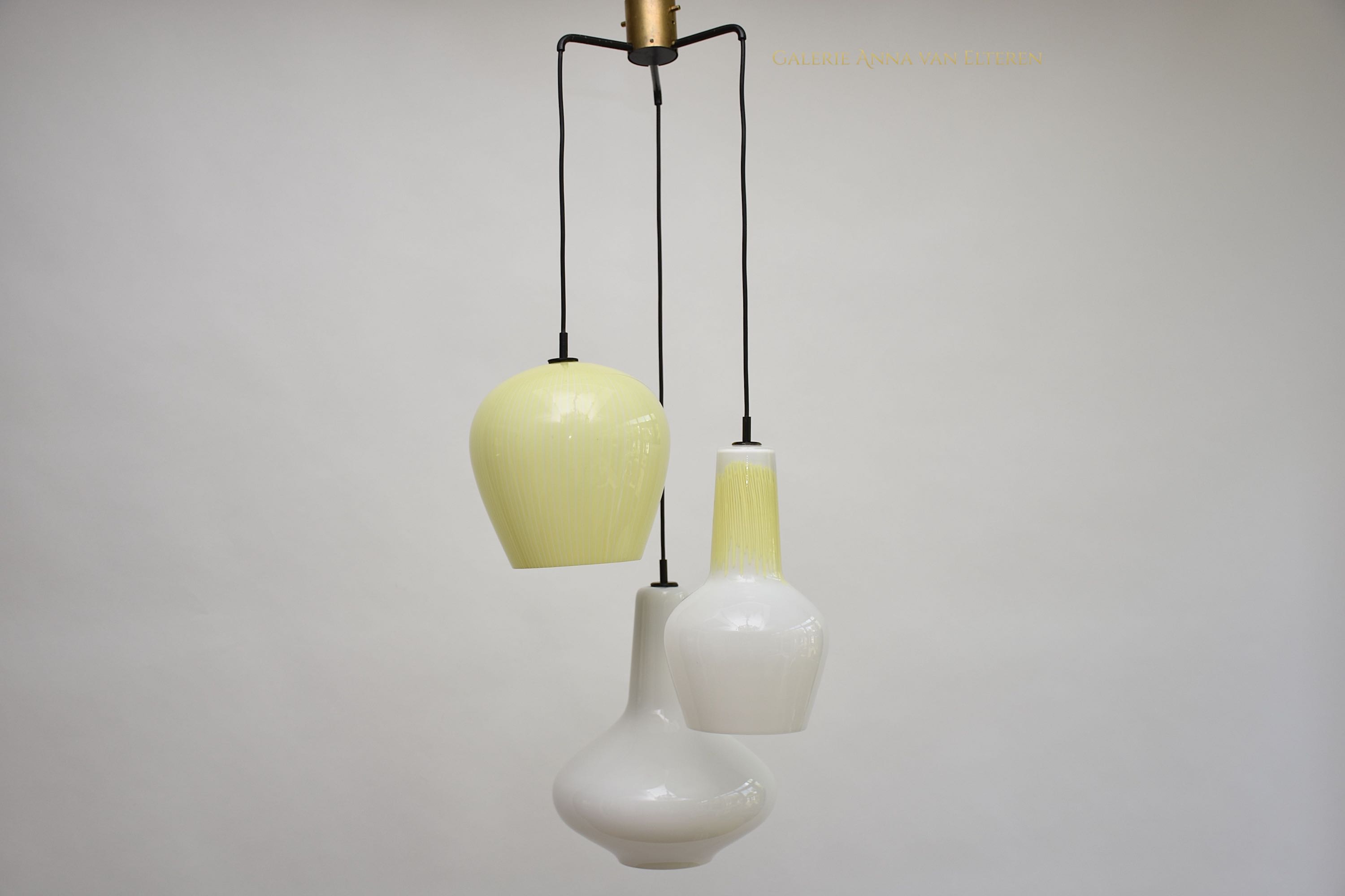 Mid-century Murano pendant by Massimo Vignelli