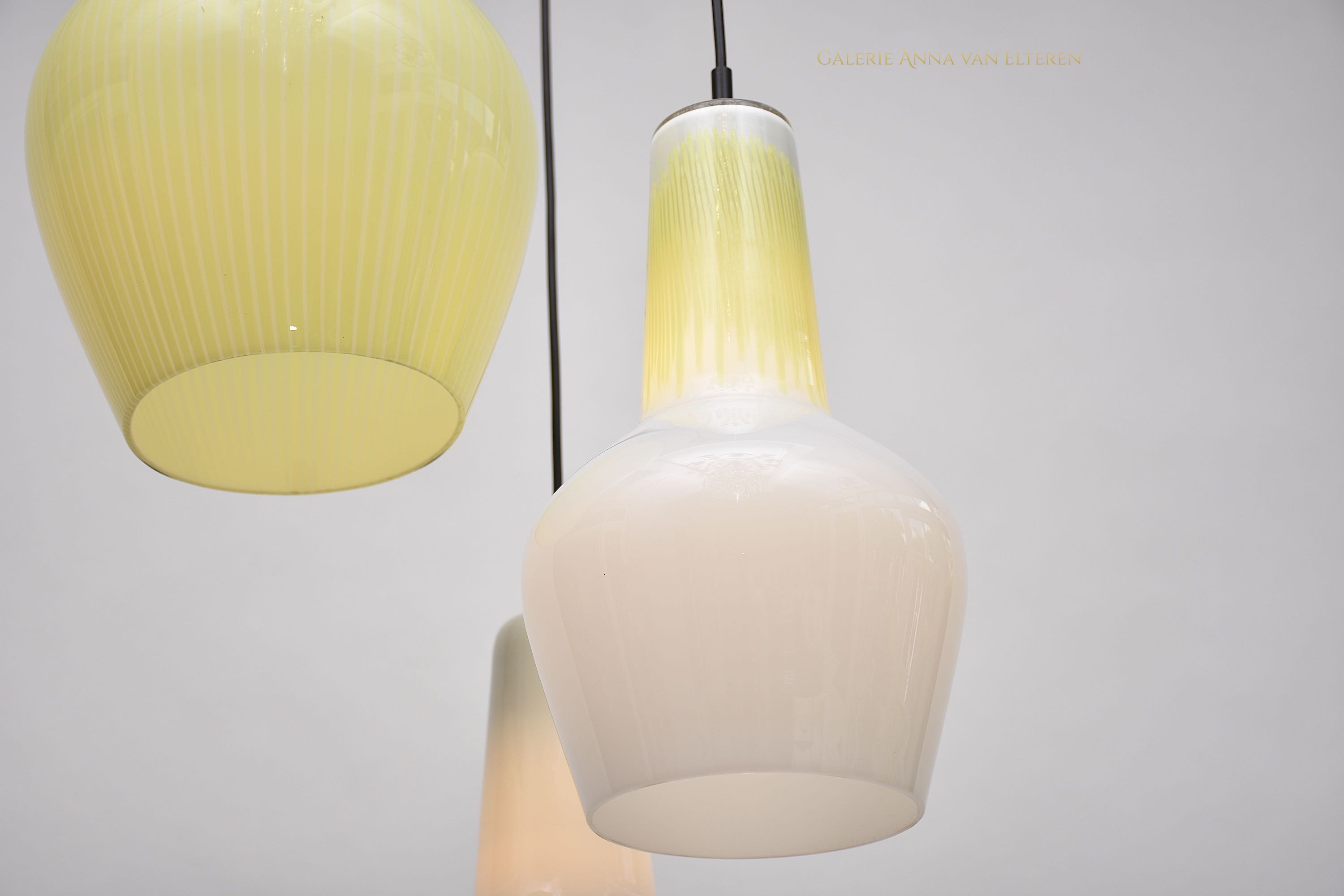 Mid-century Murano pendant by Massimo Vignelli