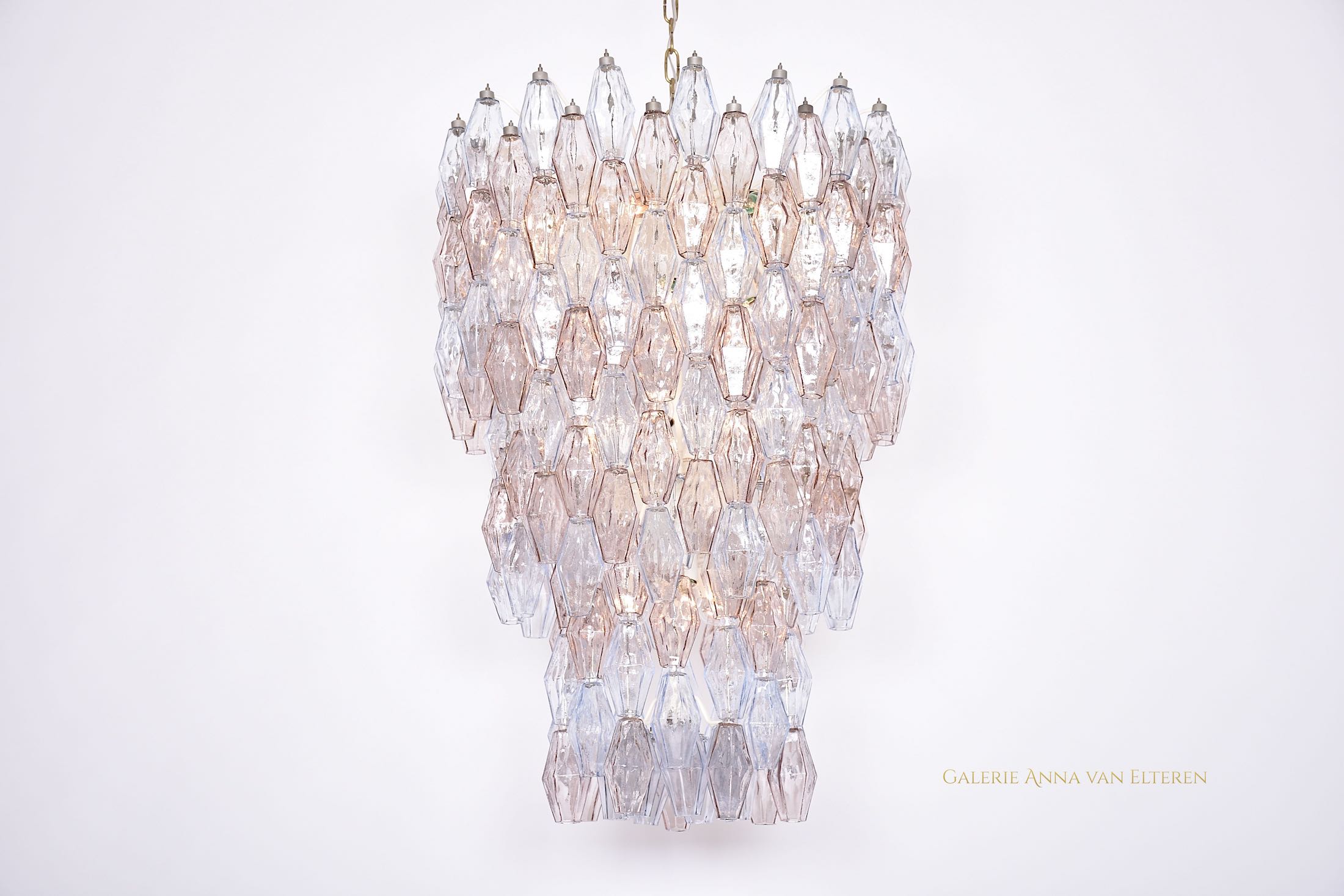 Large Murano chandelier by Venini