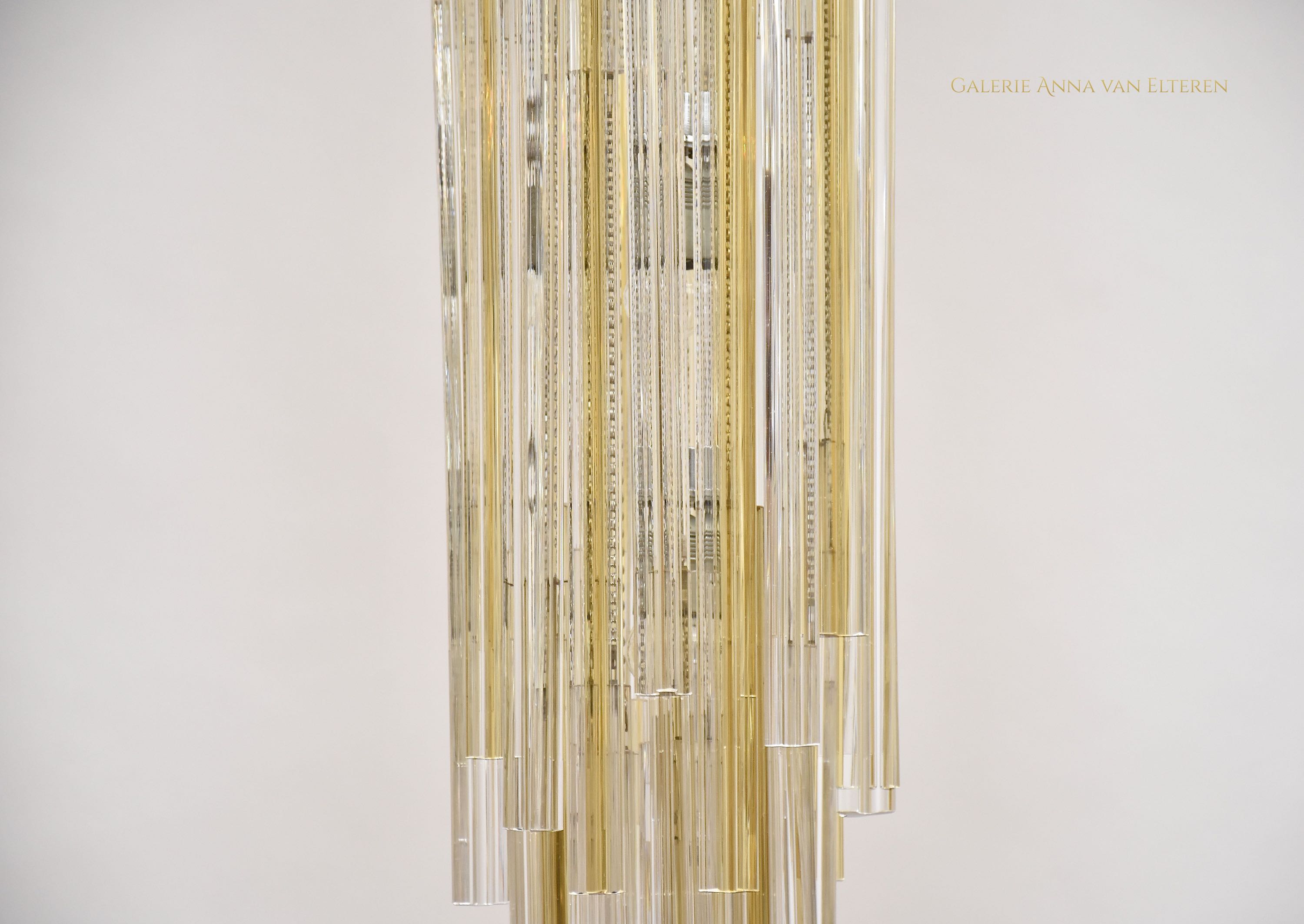 Mid-century Venini Murano chandelier