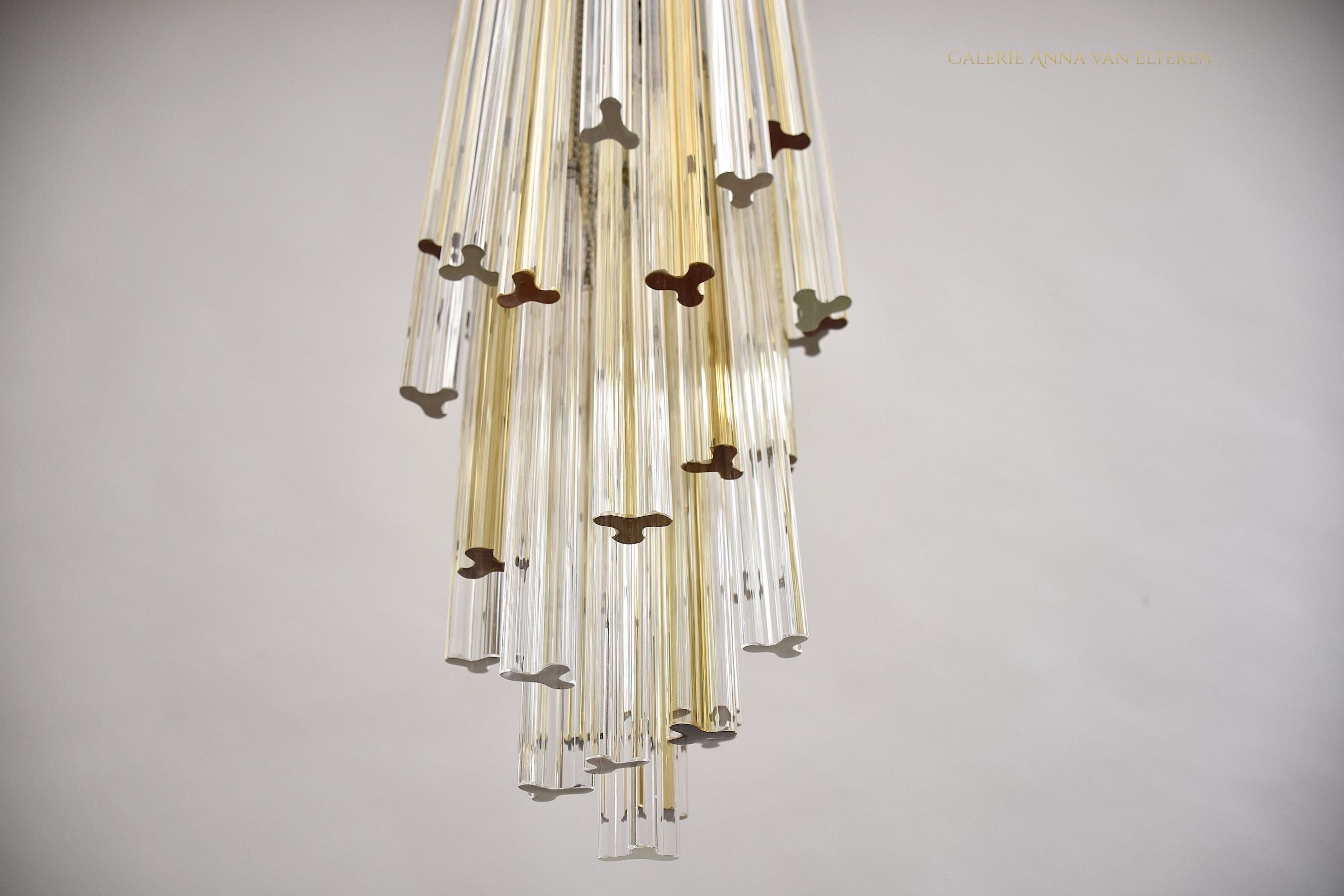 Mid-century Venini Murano chandelier