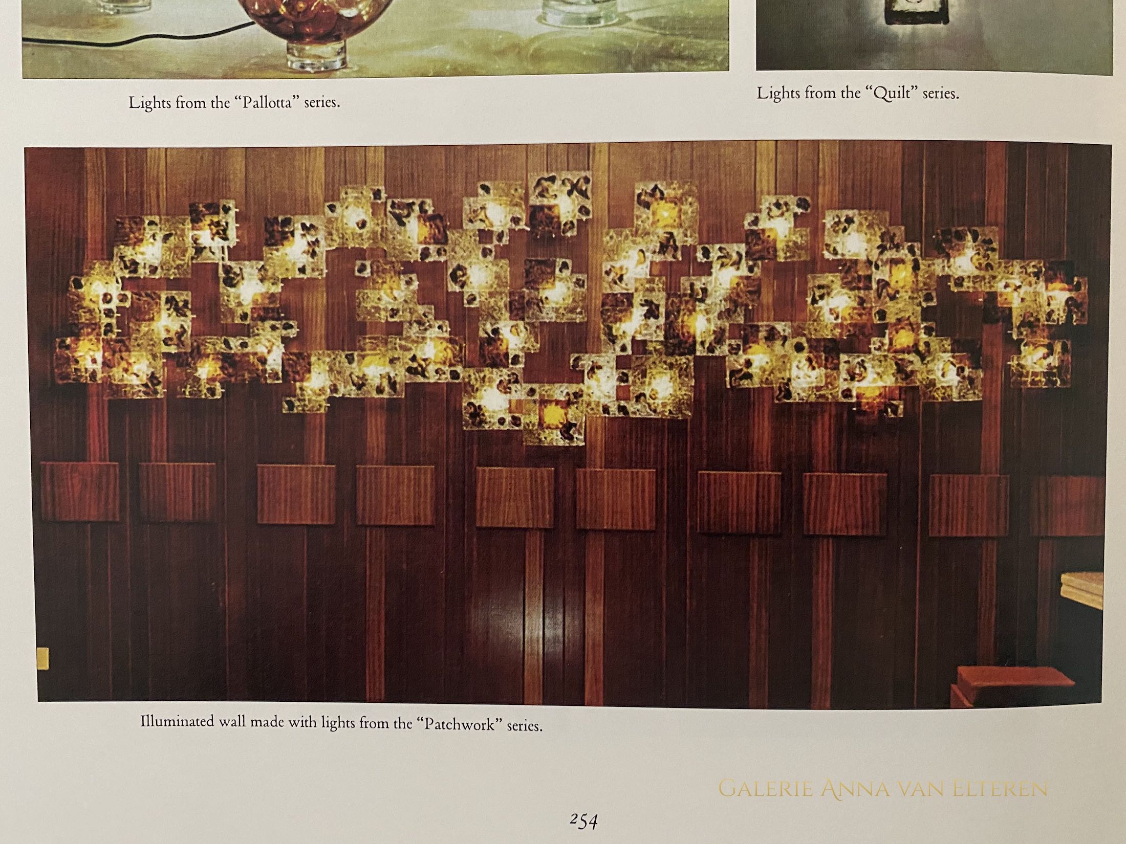 Venini Murano patchwork wandlampen 'Cheerio' (6 stuks totaal beschikbaar)