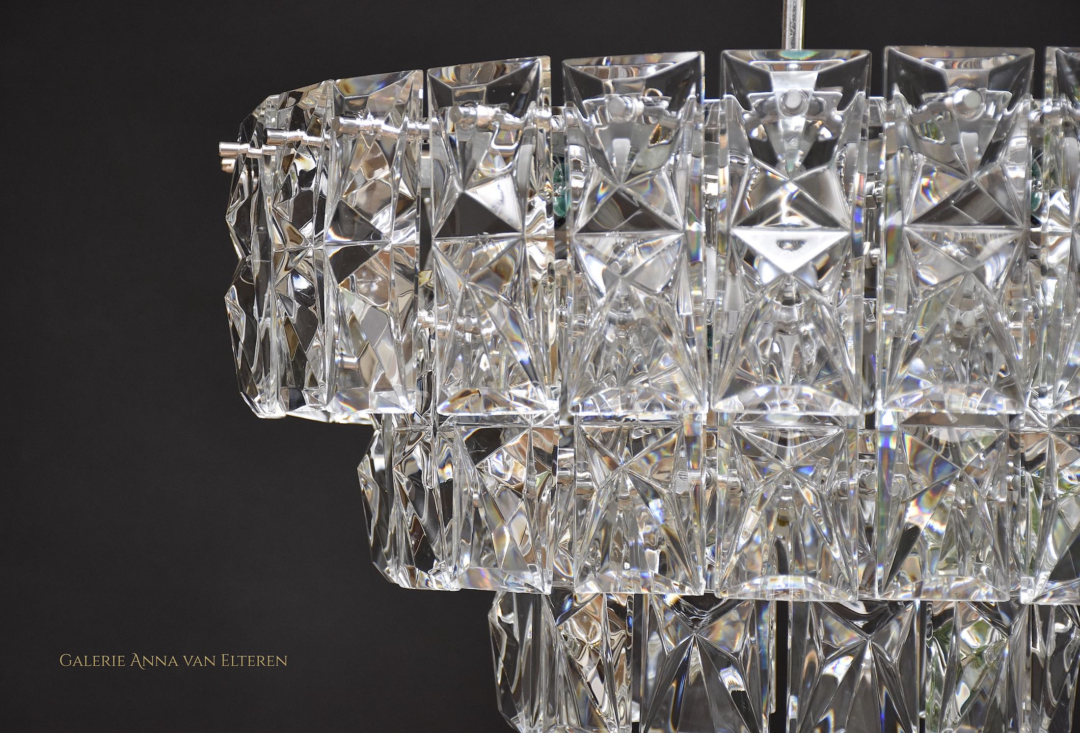 Mid-century chandelier by Kinkeldey