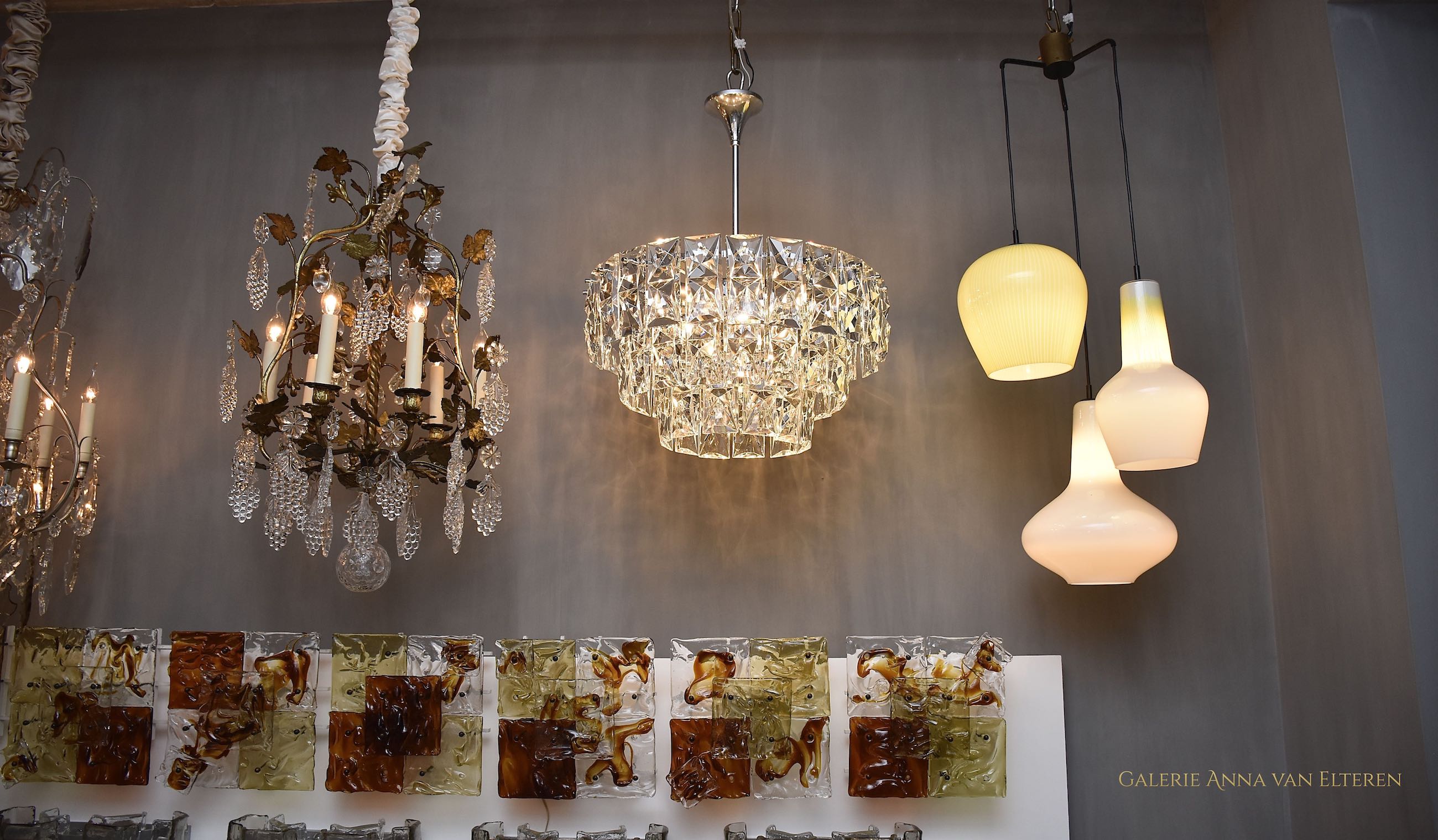 Mid-century chandelier by Kinkeldey