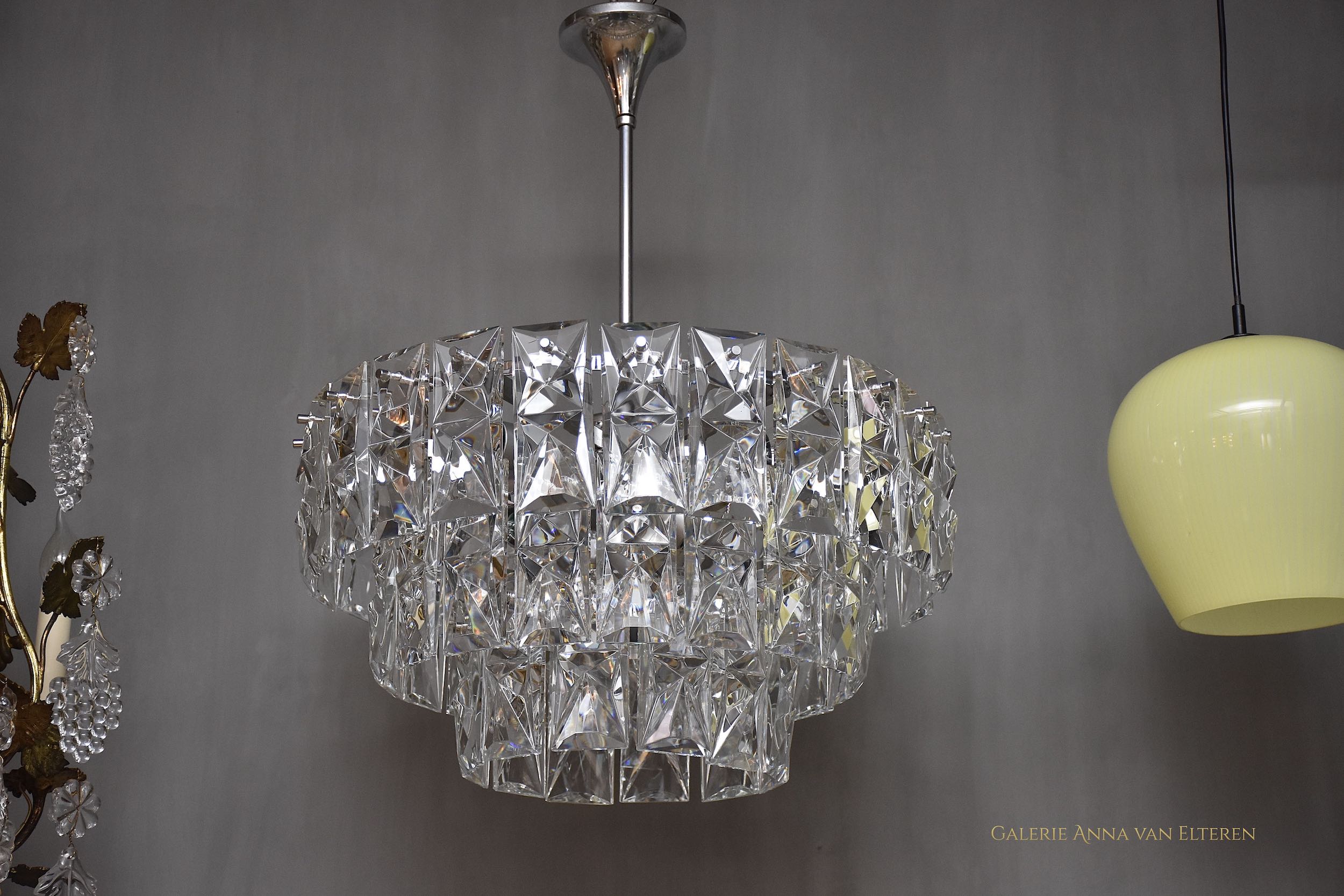 Mid-century chandelier by Kinkeldey