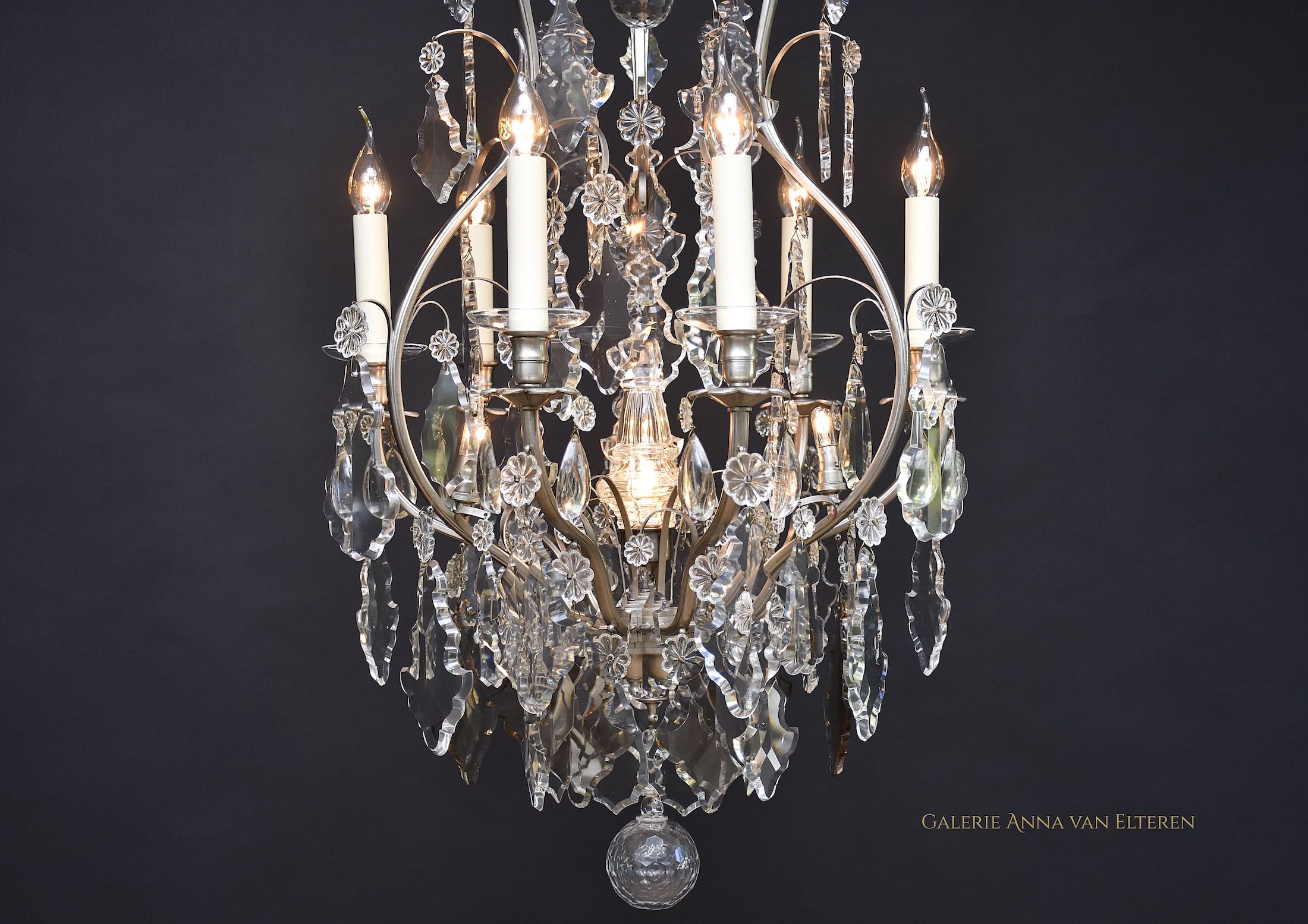 French crystal chandelier