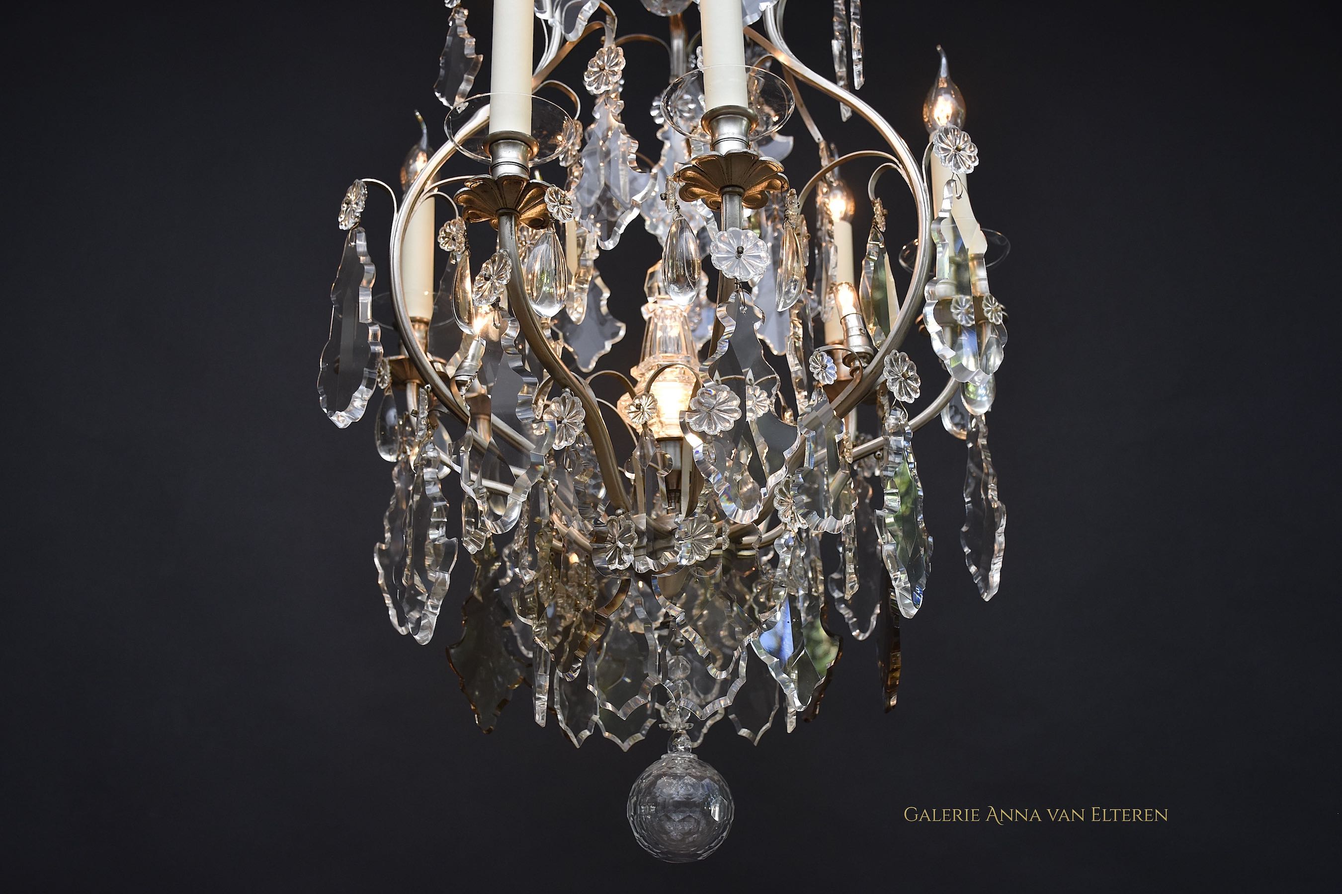 French crystal chandelier