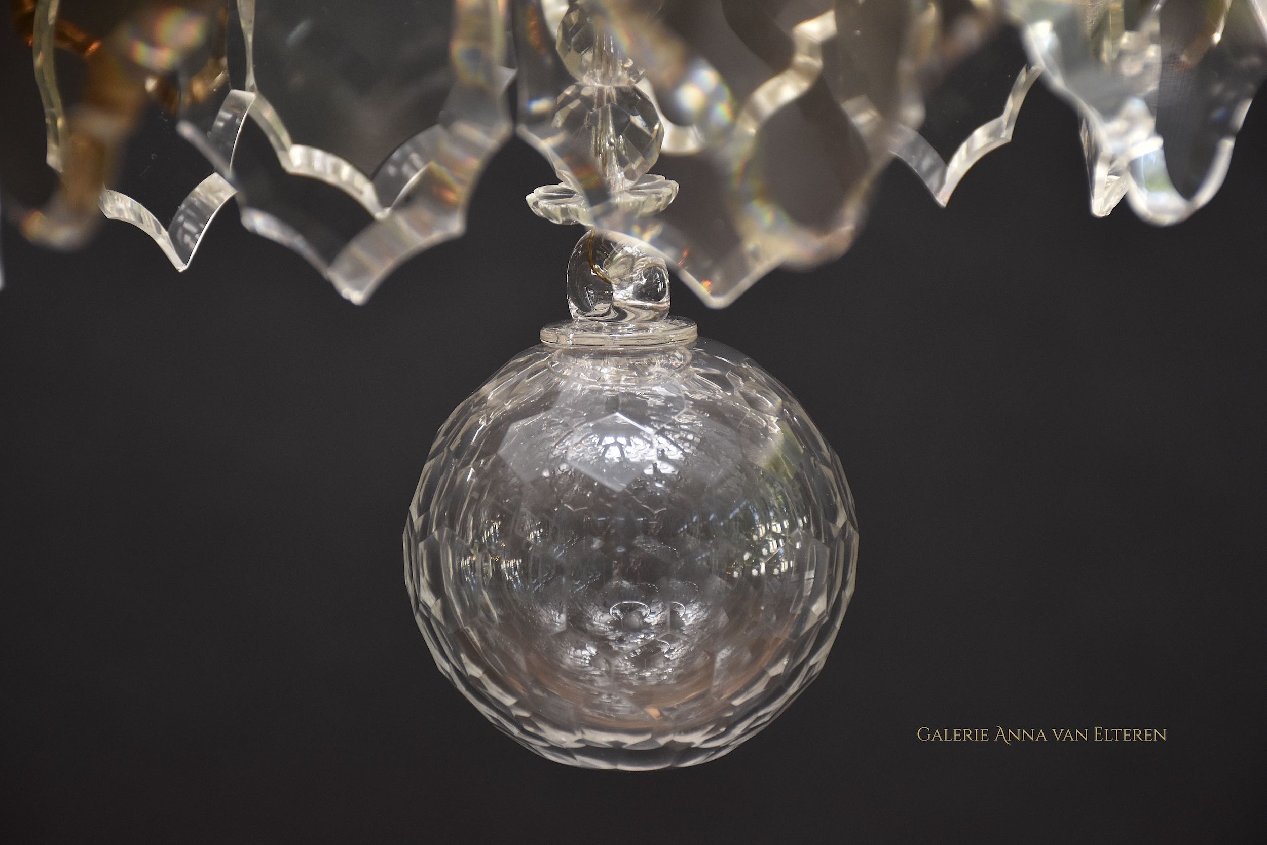 French crystal chandelier