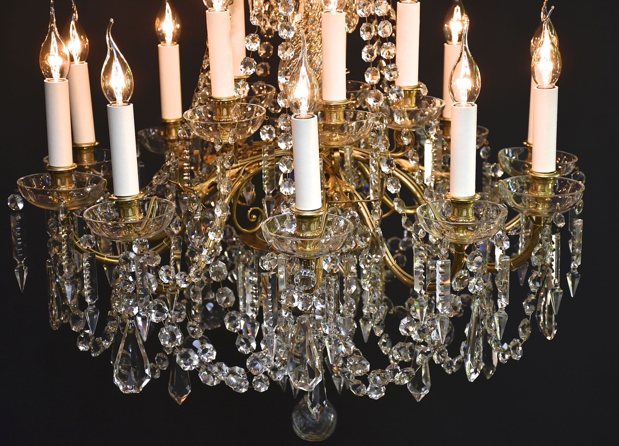 Antiker französischer Leuchter im Stil von Louis XVI