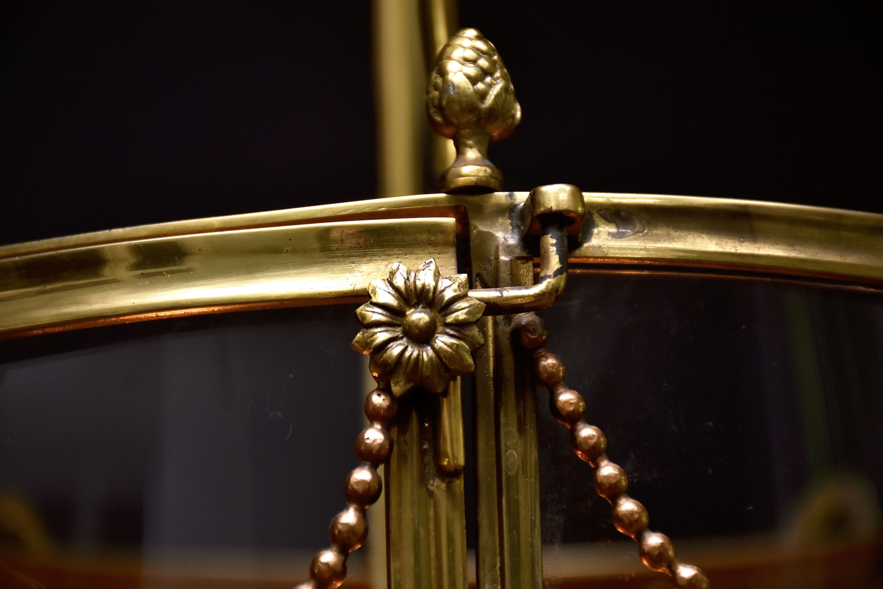 19th c. French lantern in the style of Louis XVI