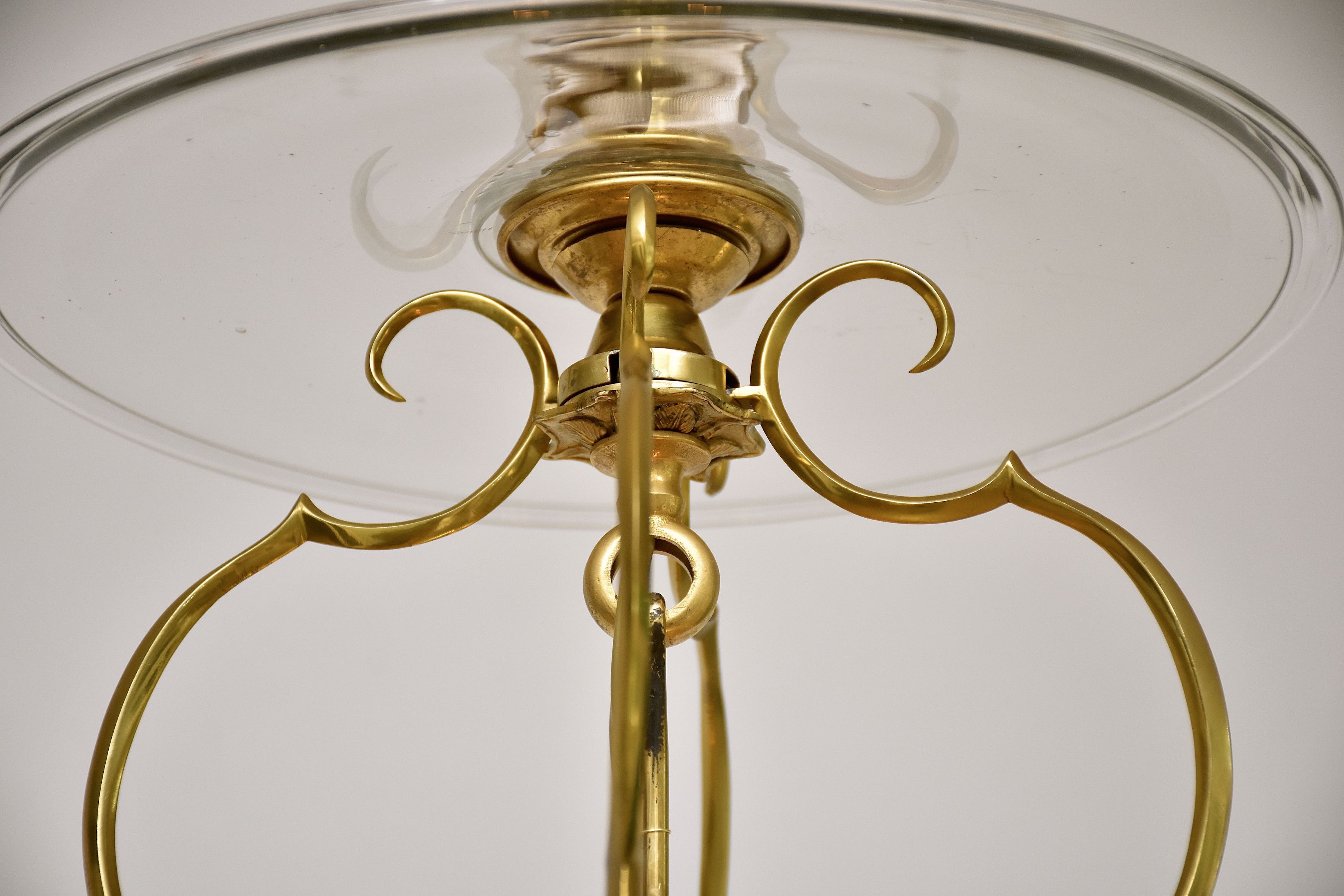 19th c. French lantern in the style of Louis XVI