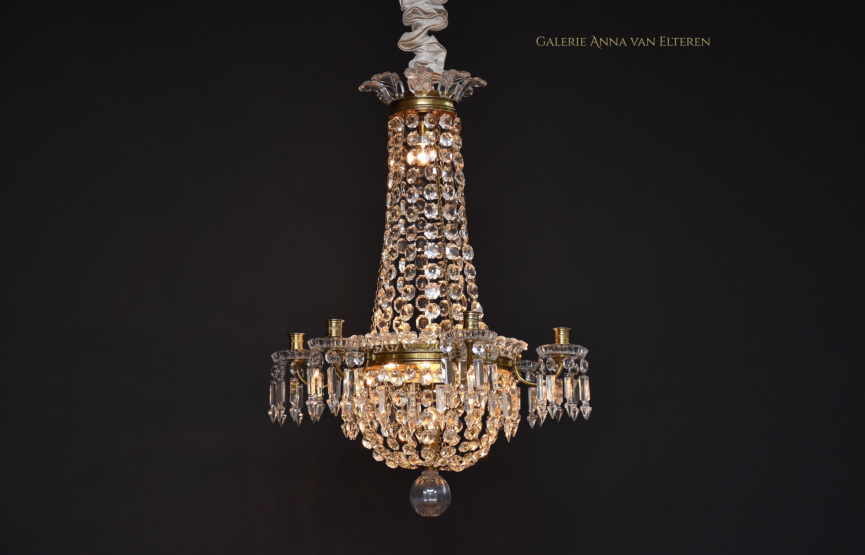 Baccarat crystal chandelier