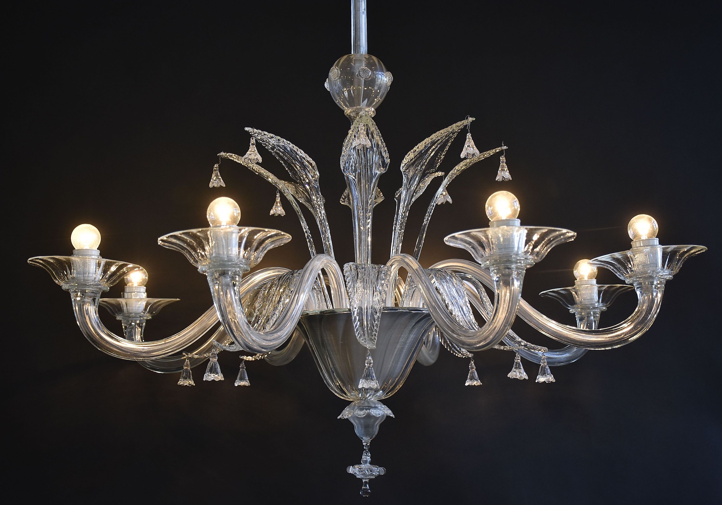 Grote Venetiaanse Murano-kroonluchter