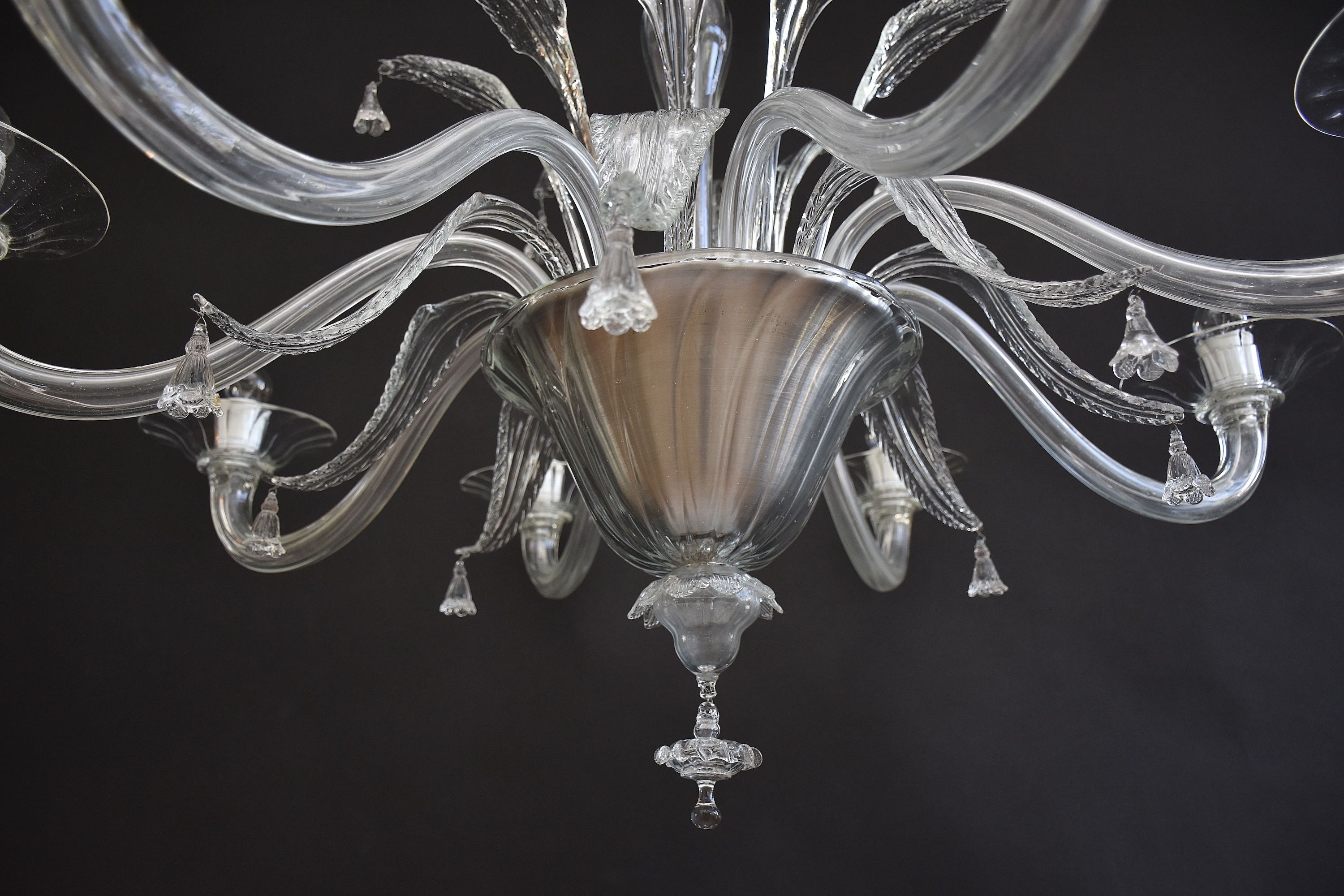 Grote Venetiaanse Murano-kroonluchter