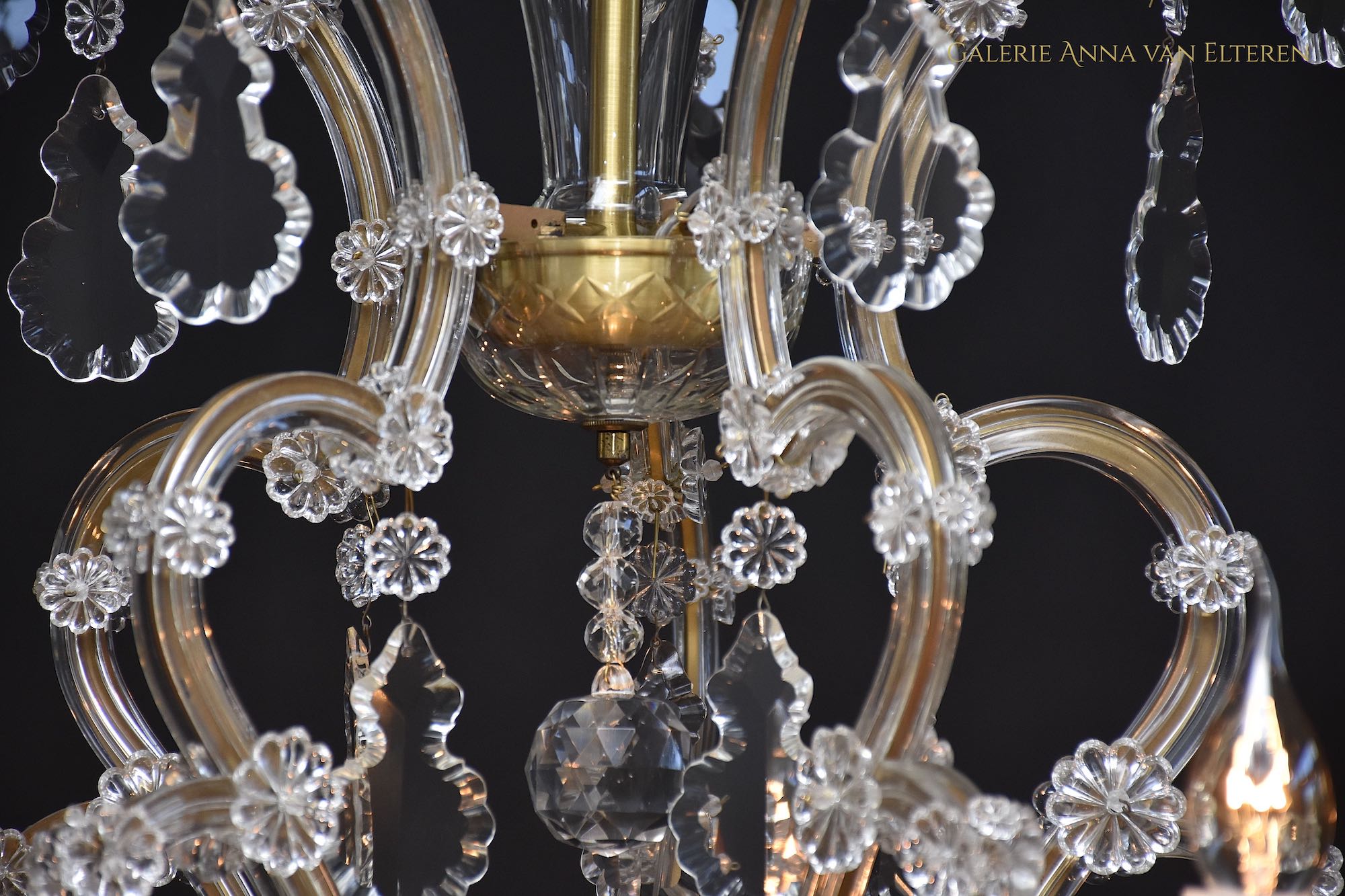 Large Bohemian chandelier 'Maria Theresia'