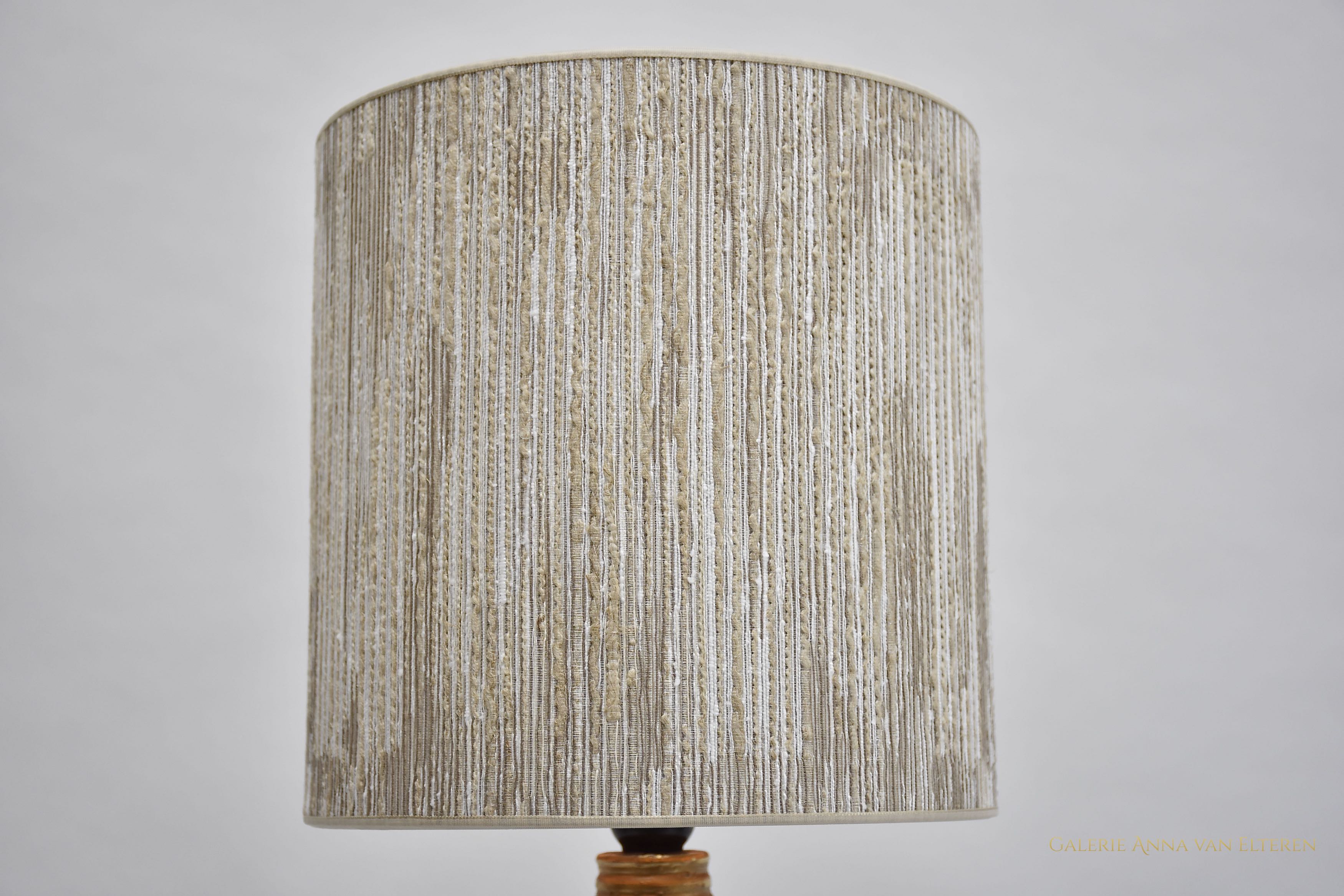 Mid-century ceramic table lamp by Bitossi