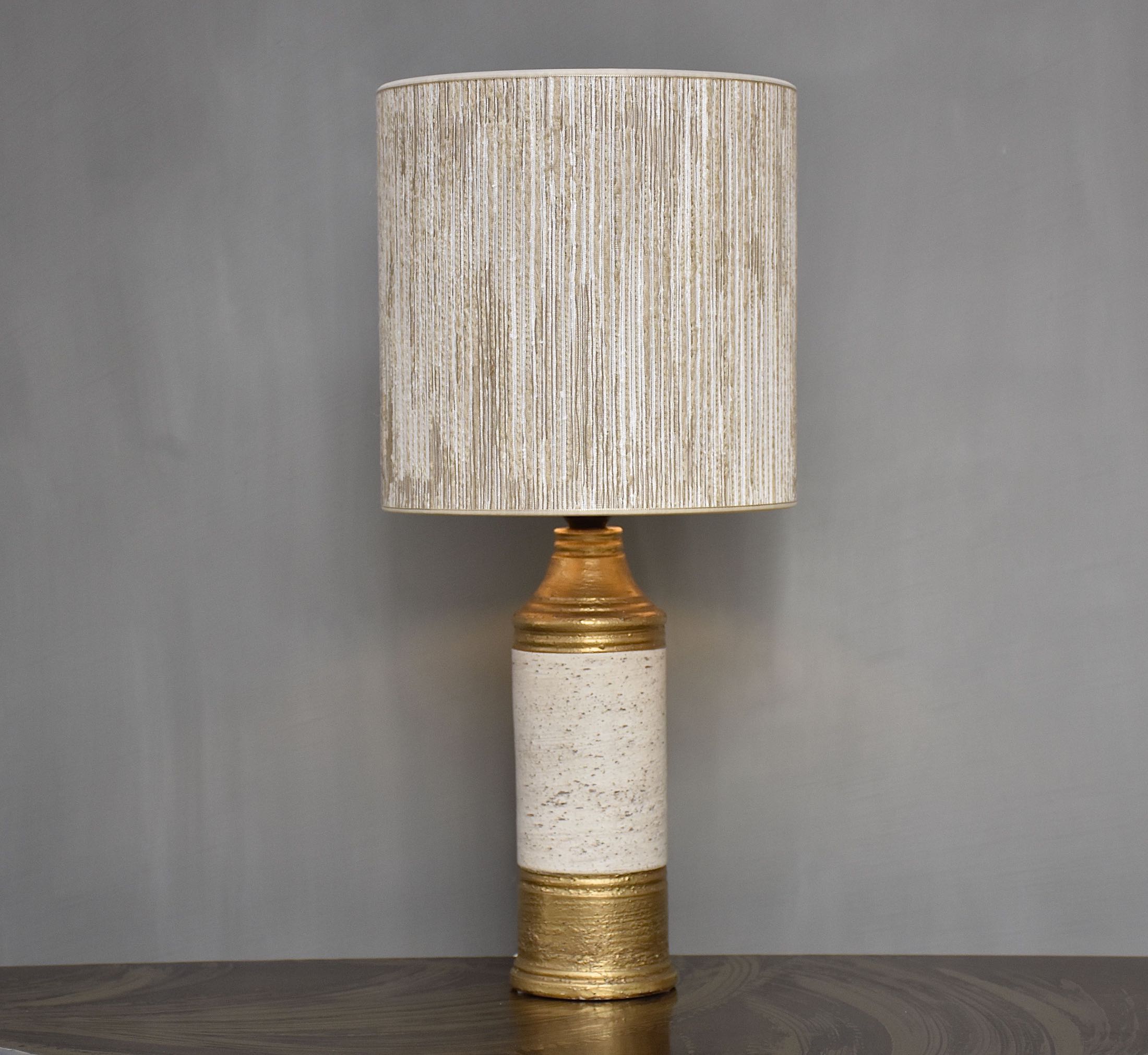 Mid-century ceramic table lamp by Bitossi