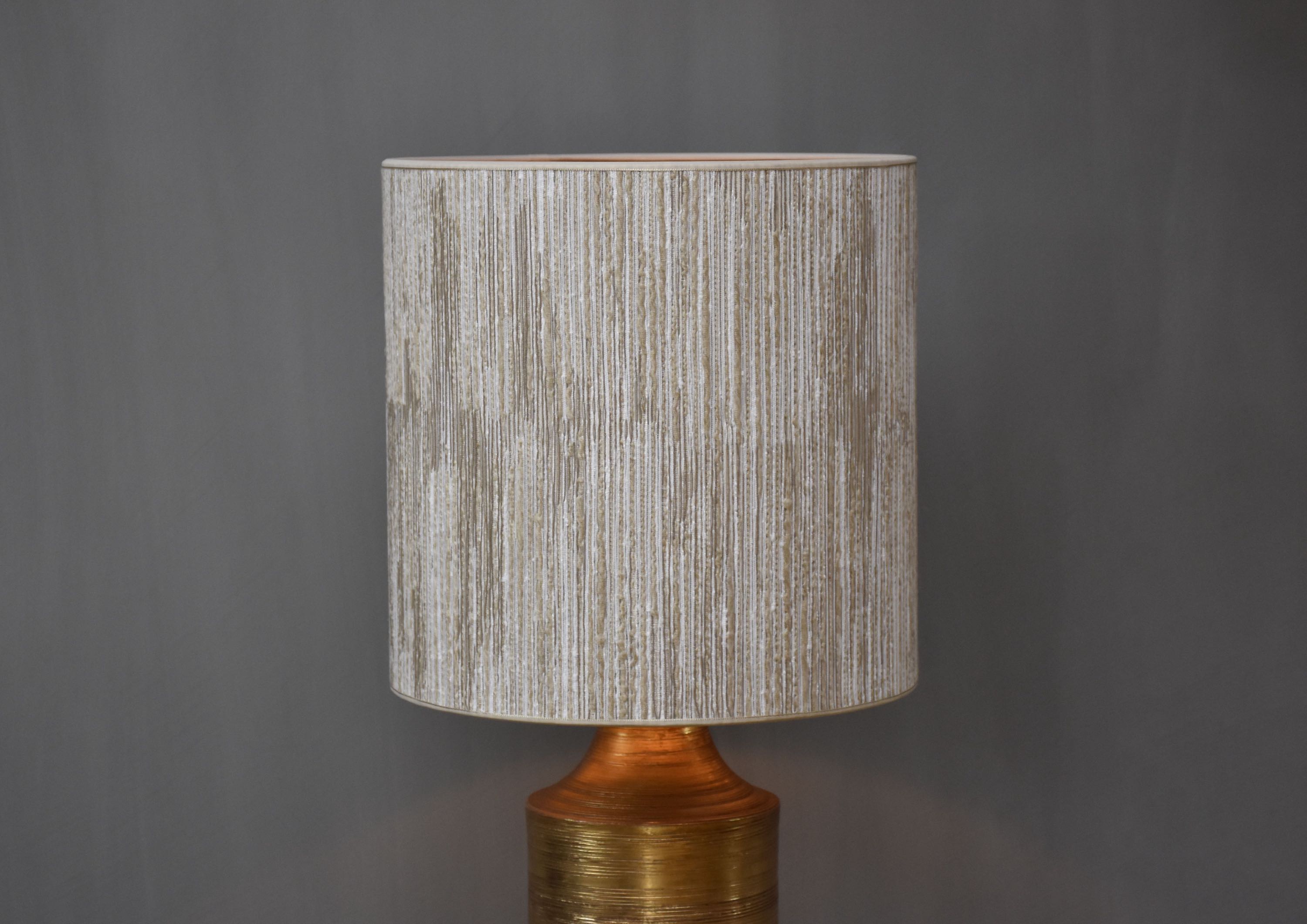 Mid-century large ceramic table lamp by Bitossi