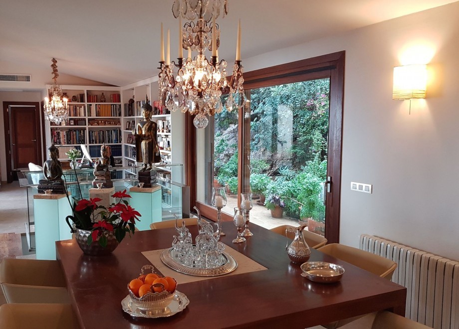 French chandeliers in the living room